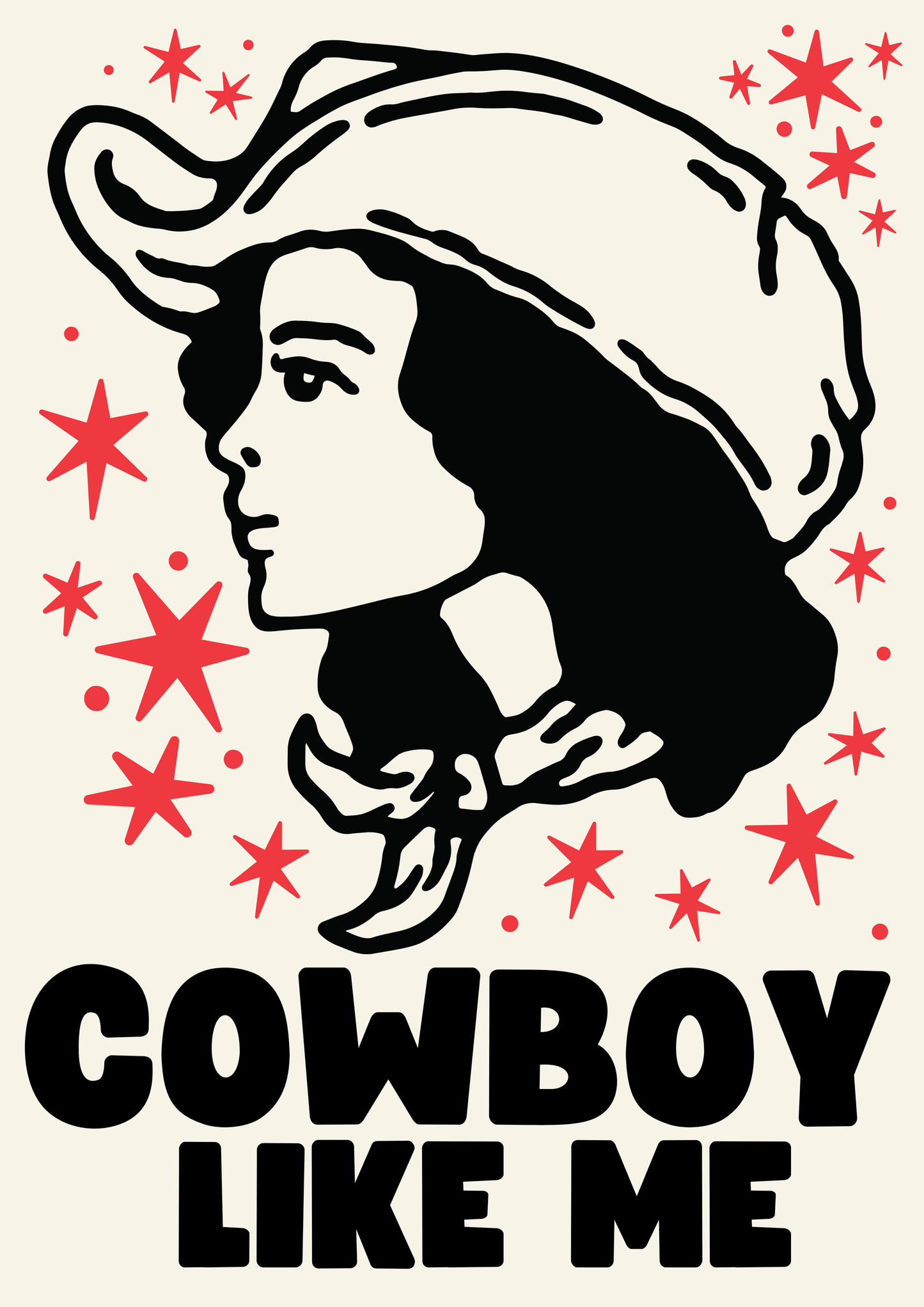 Cowboy Like Me Taylor Swift Inspired Print