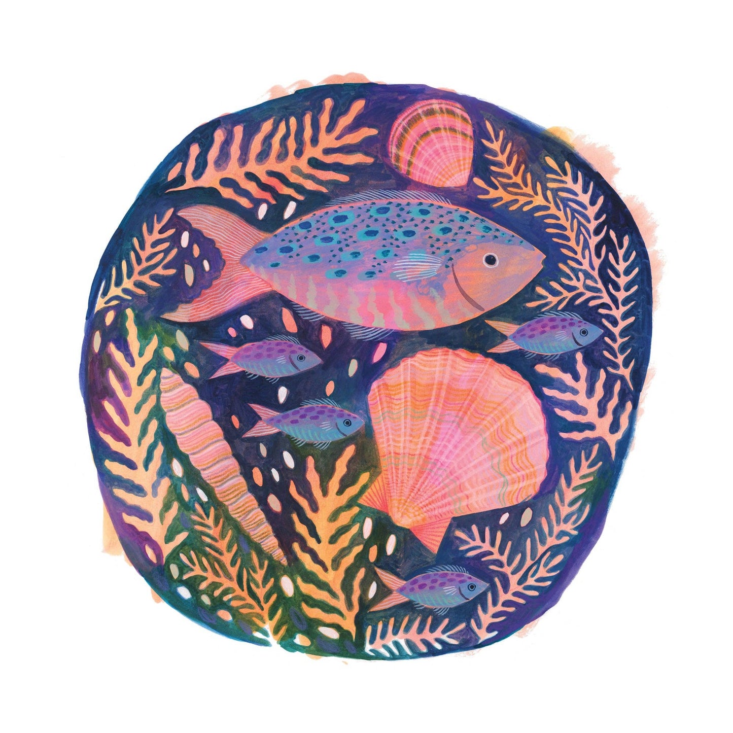 Rock Pool Art Print