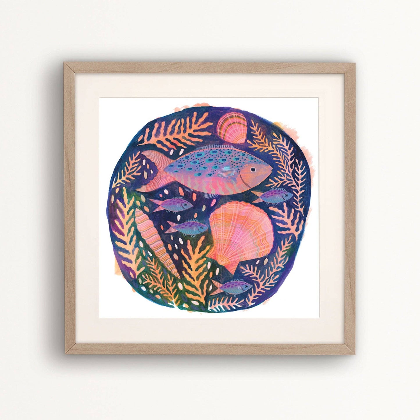 Rock Pool Art Print