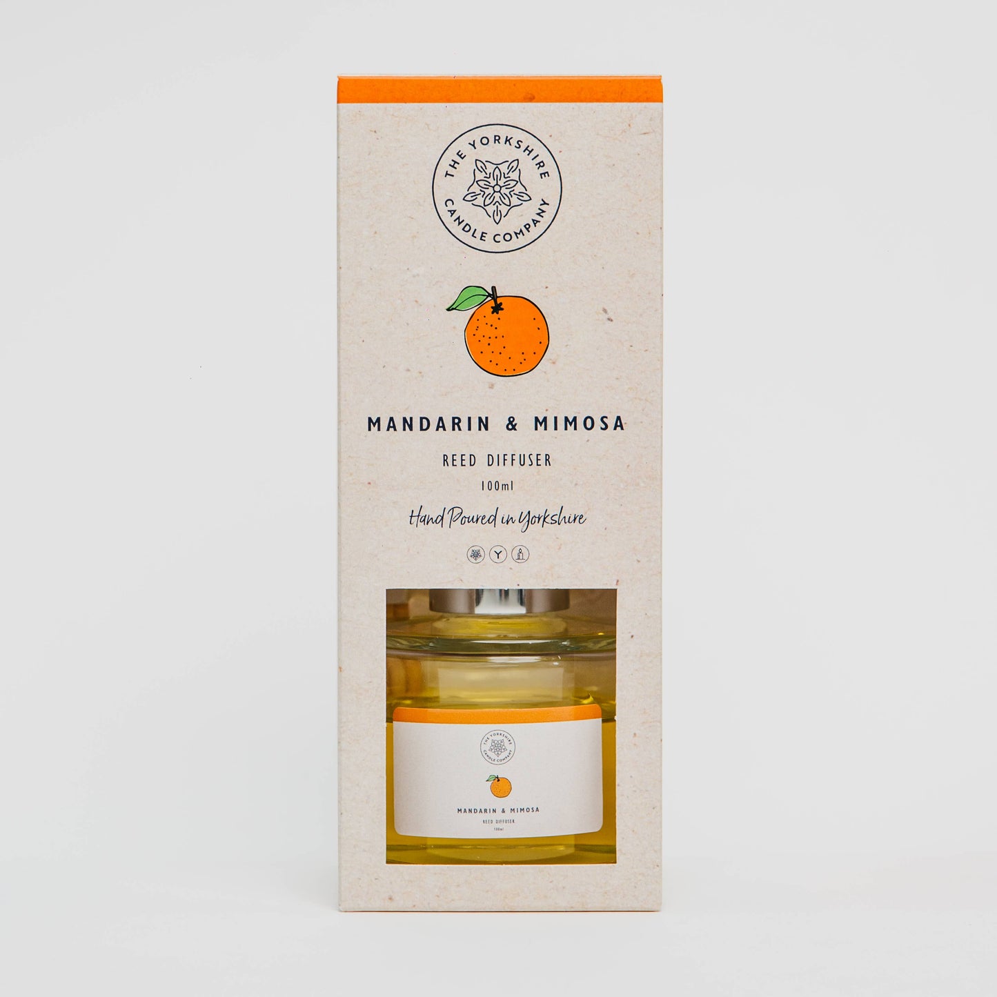 Mandarin & Mimosa Reed Diffuser | Vegan Friendly