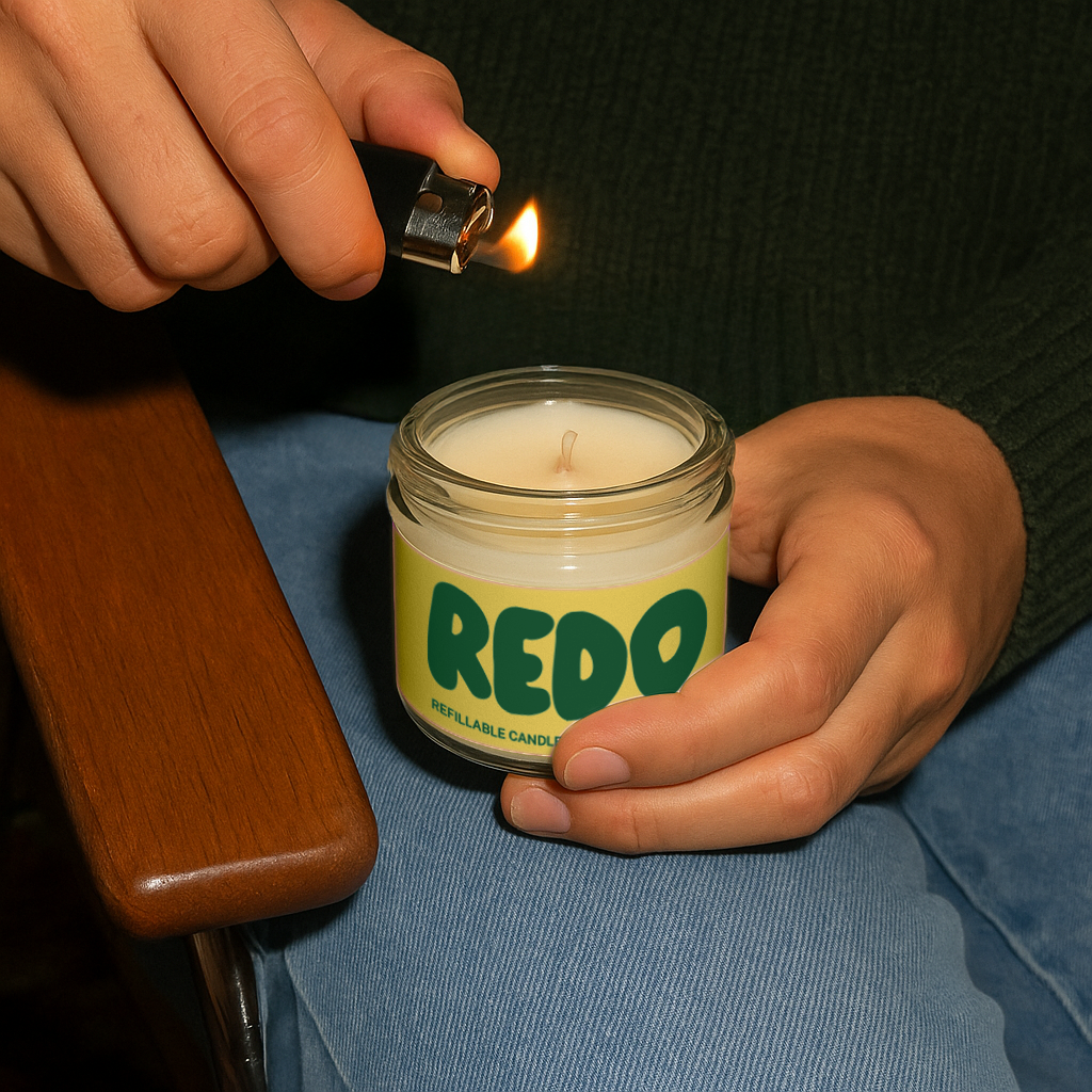Lemon Candle I Citrus Candle I Summer Candle I Retro Gifts