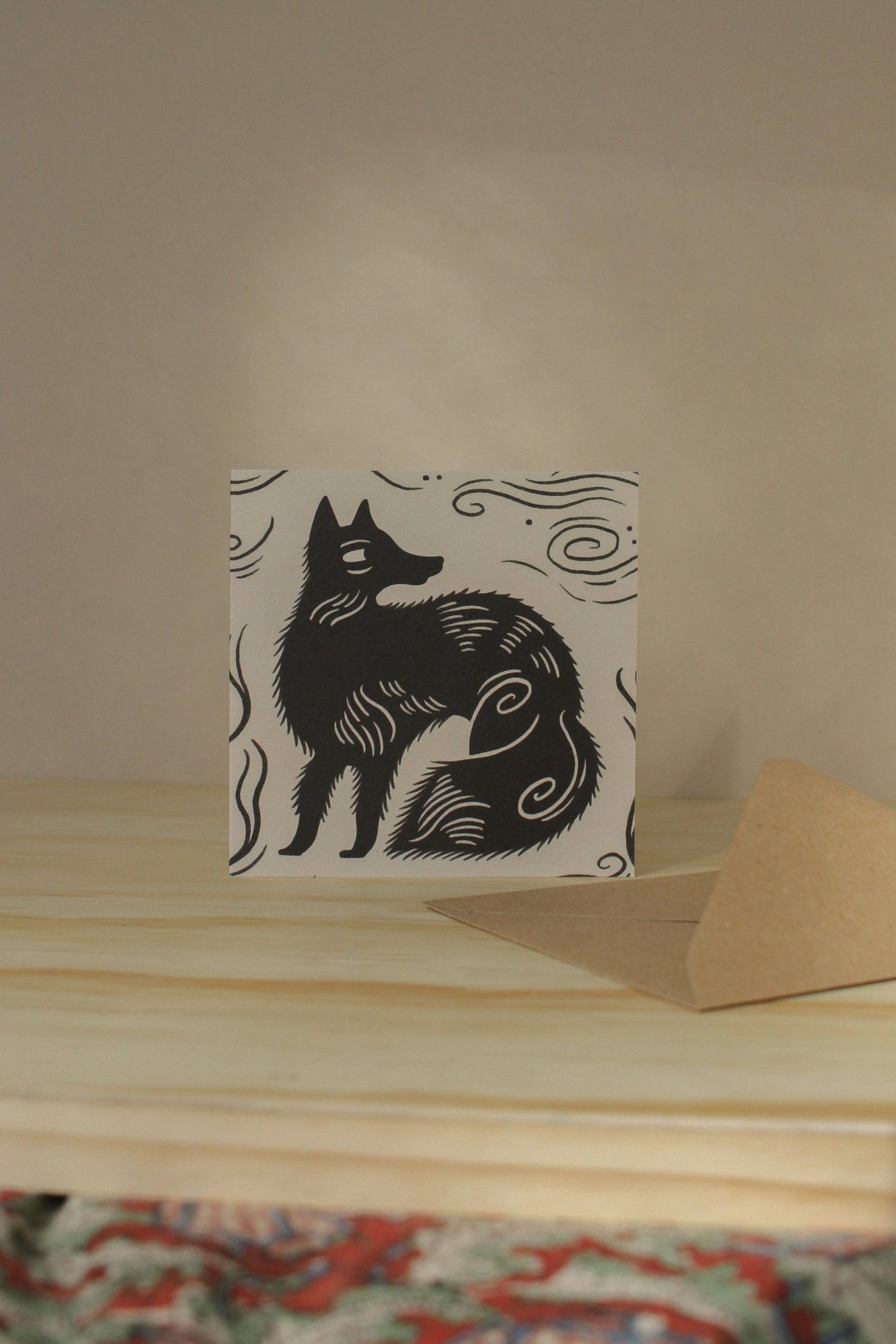 'The Fox' Animal Card: Naked