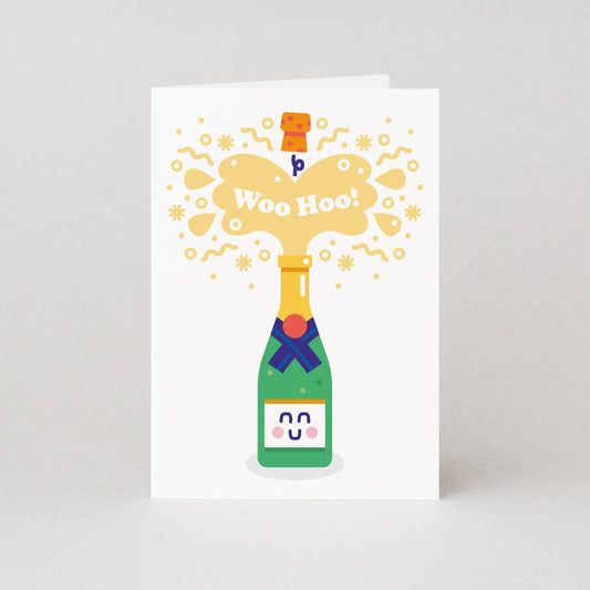 Woohoo Congratulations Card | Funny Wedding Greeting Card