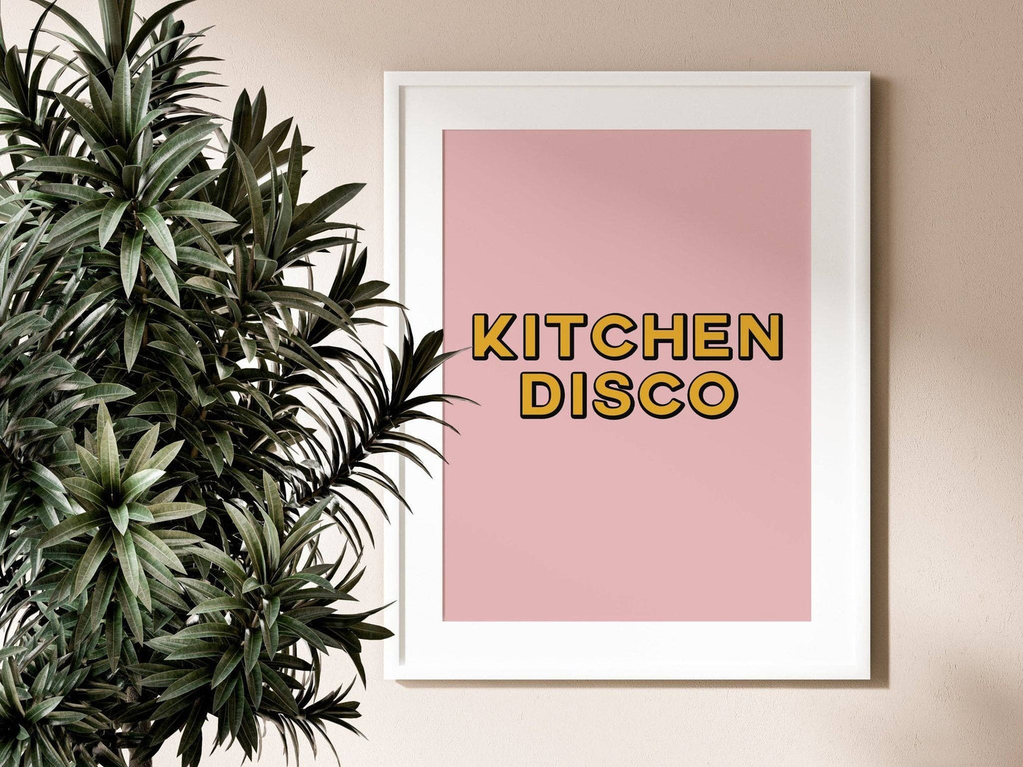 Kitchen Disco Print: A4