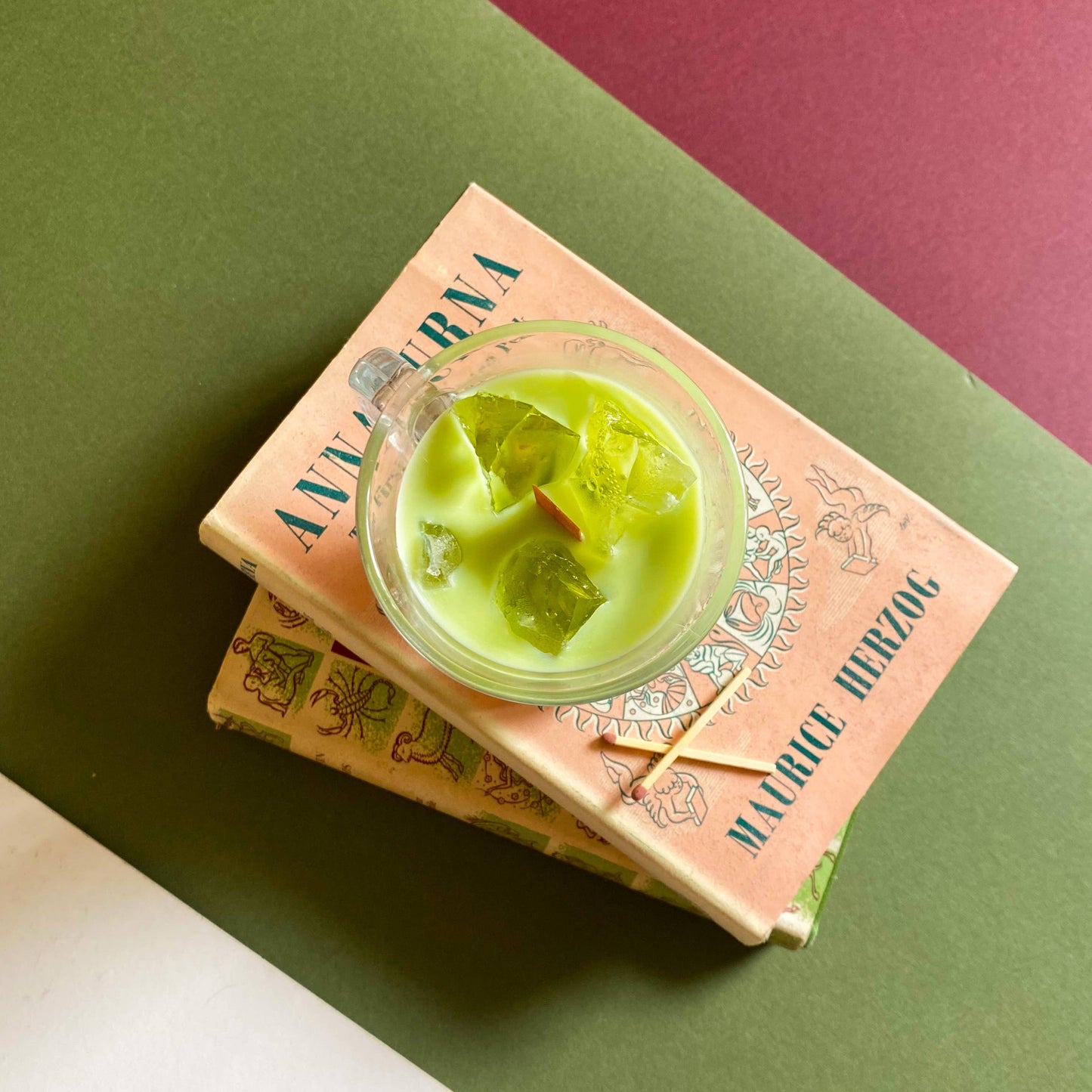 Matcha Inspired Scented Candle
