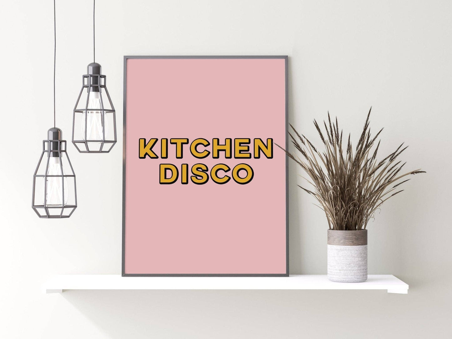 Kitchen Disco Print: A4