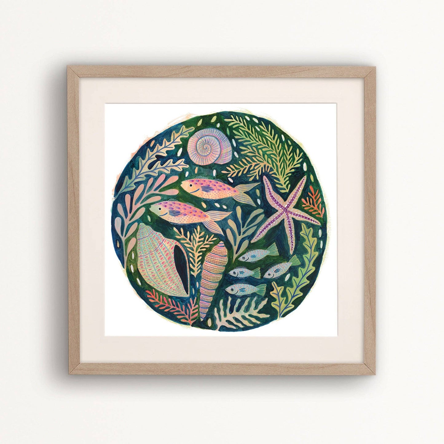 Rock Pool Art Print