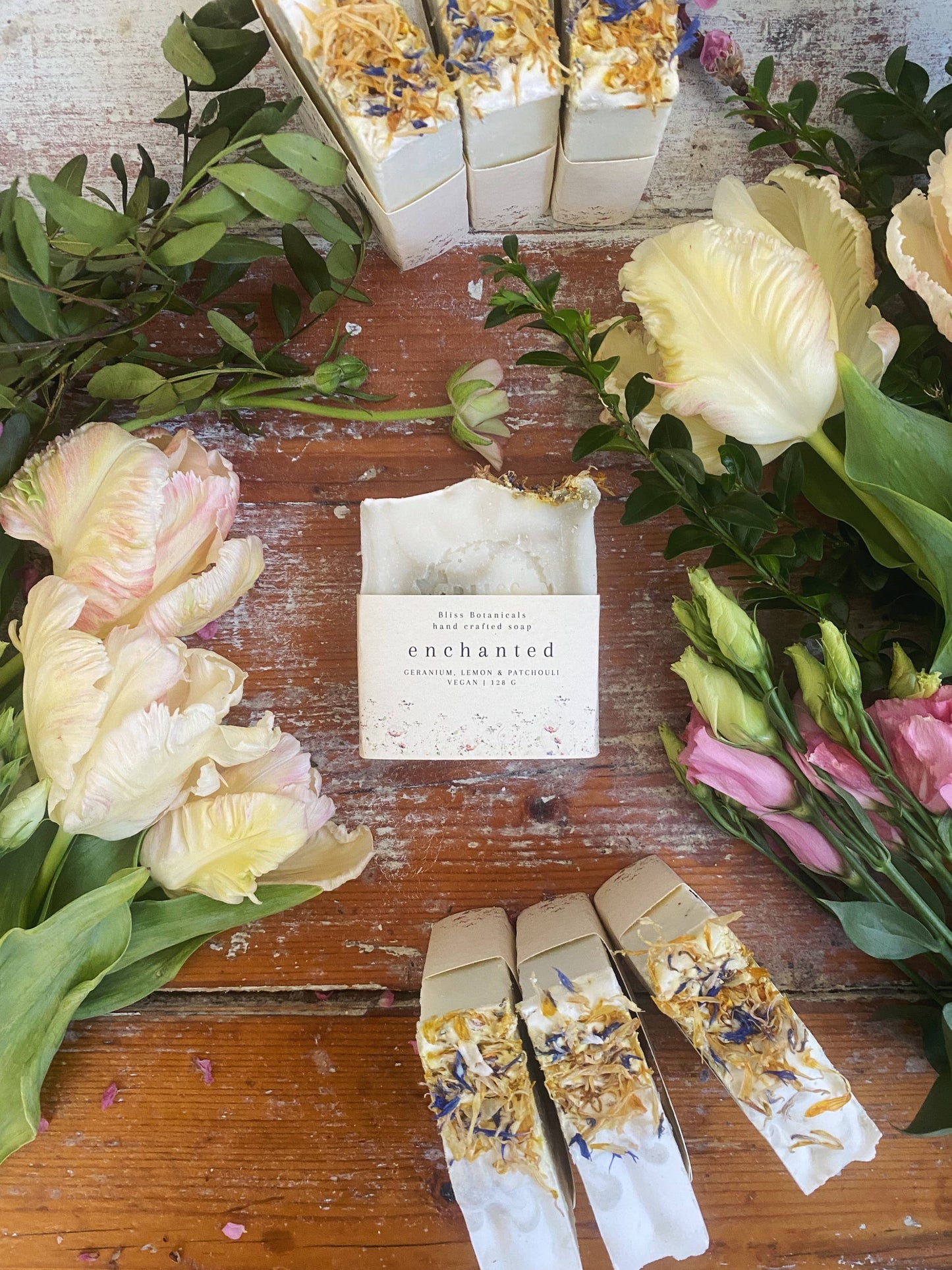 Enchanted Soap - Geranium, Lemon and Patchouli