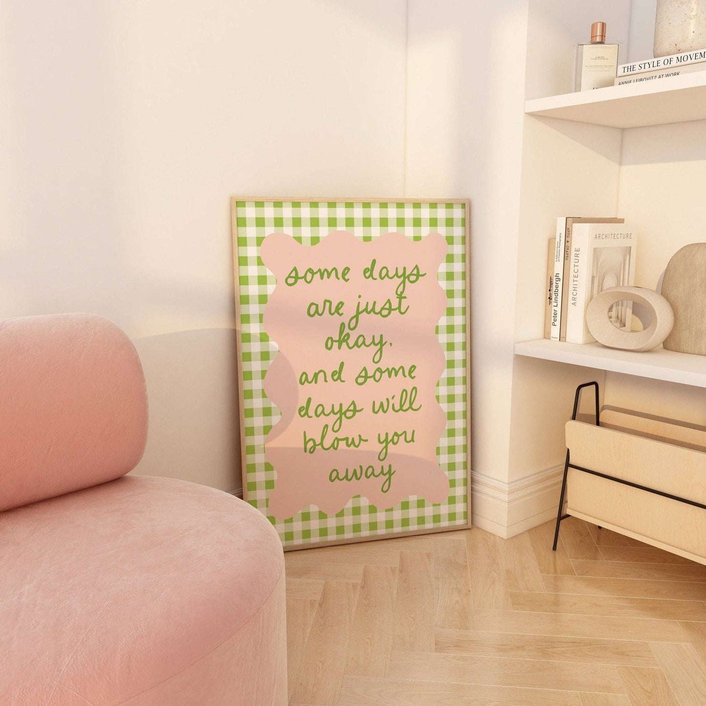 Some Days Quote Print: A4