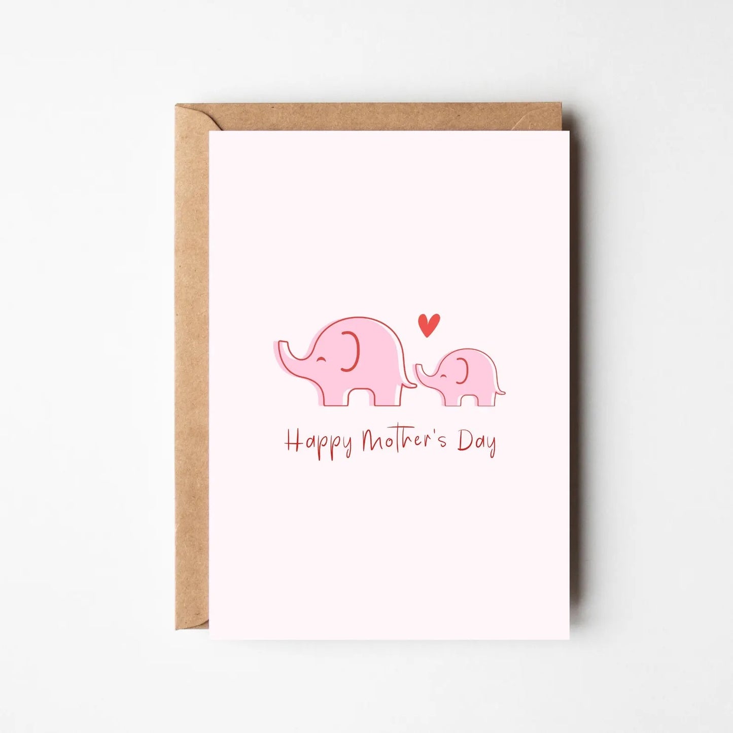 Elephant Mothers Day Card