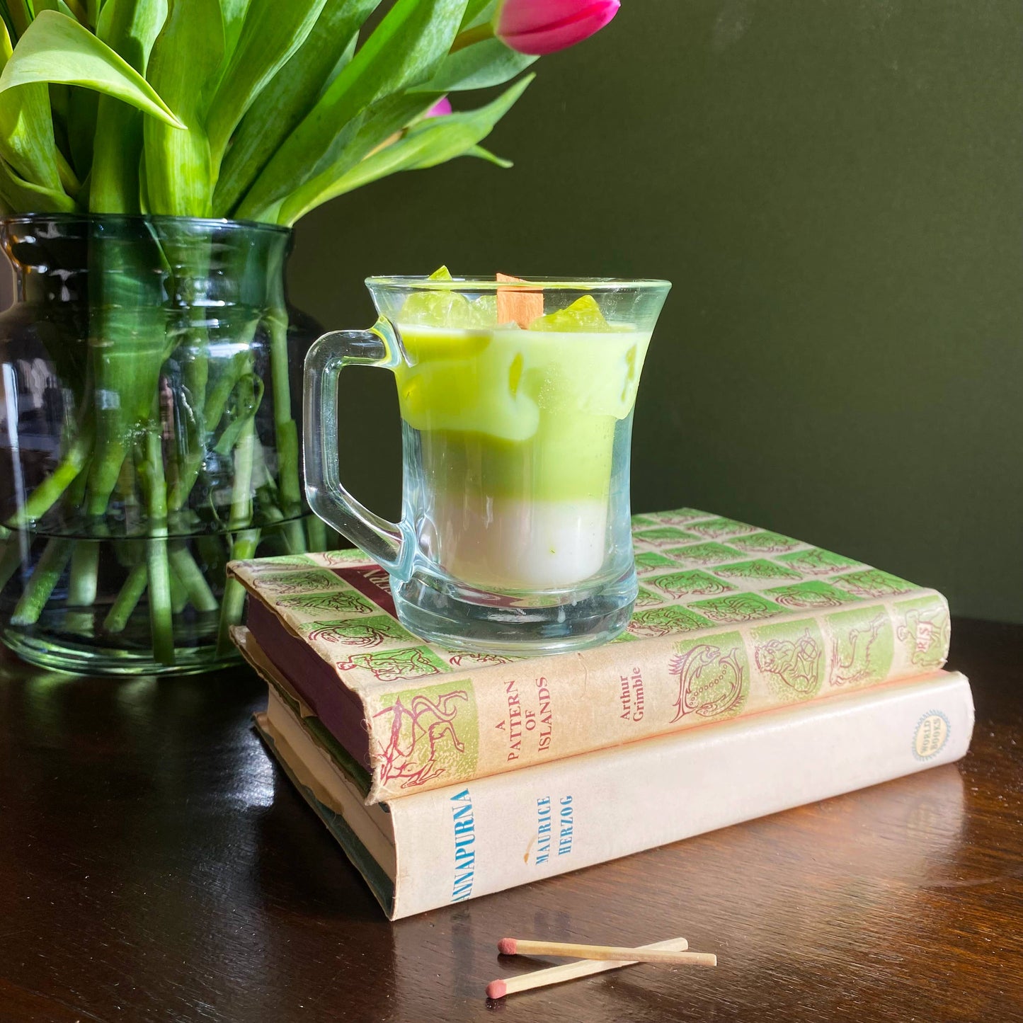 Matcha Inspired Scented Candle