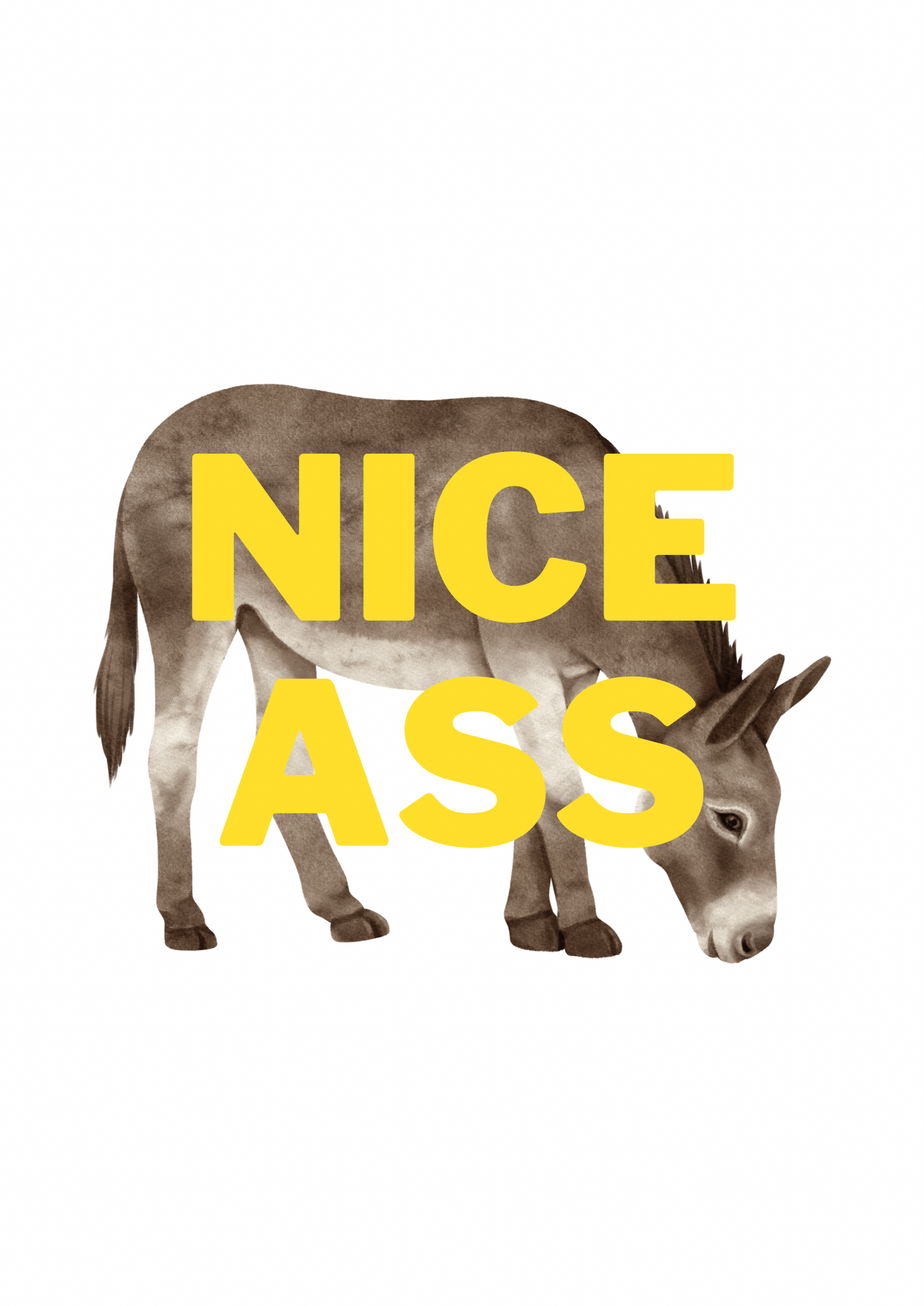Nice Ass Print: A4