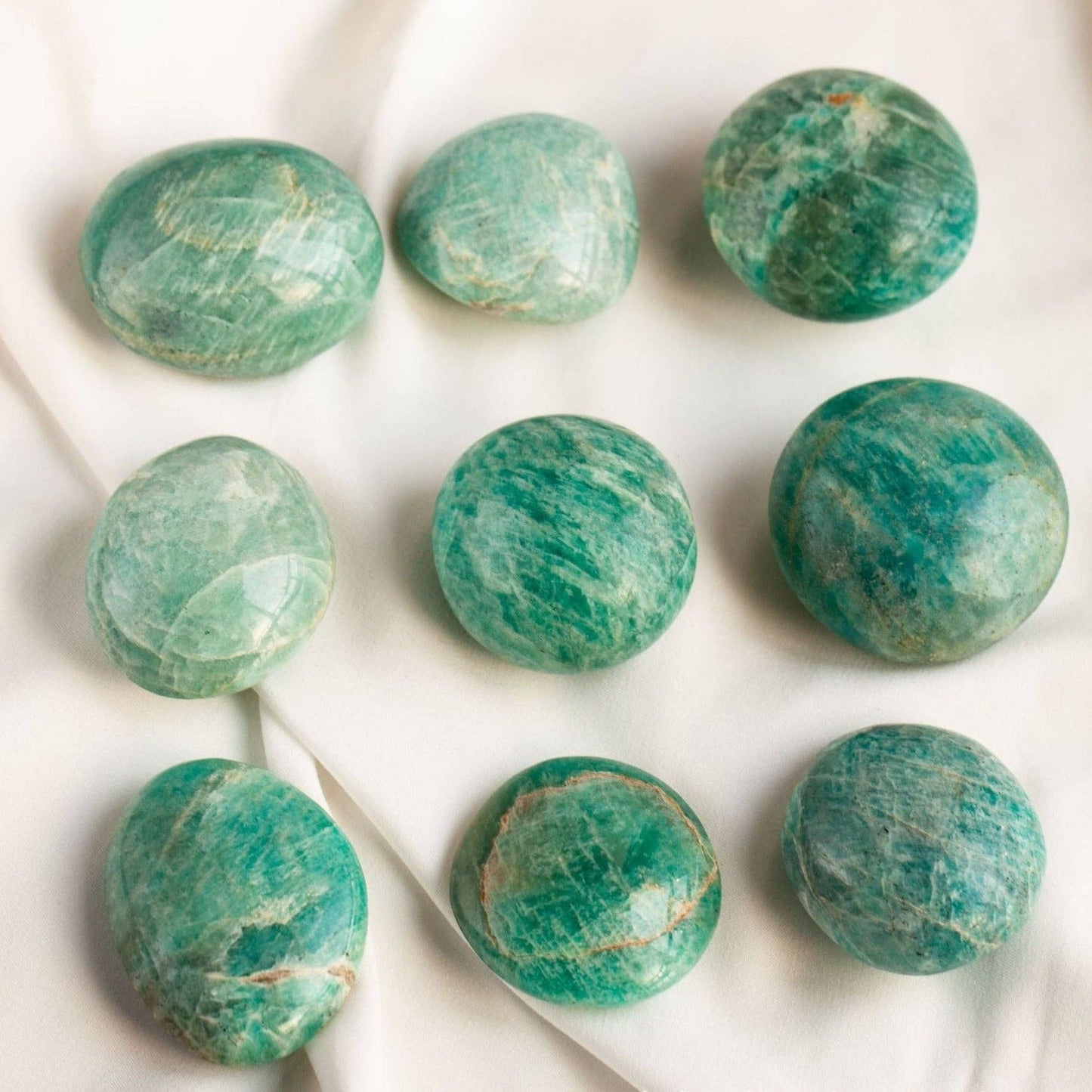 Amazonite Palm Stone