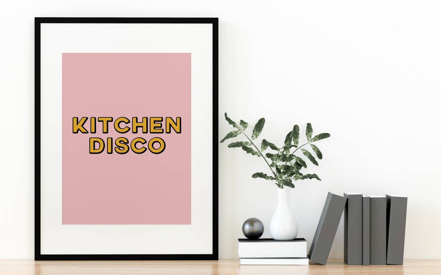 Kitchen Disco Print: A4