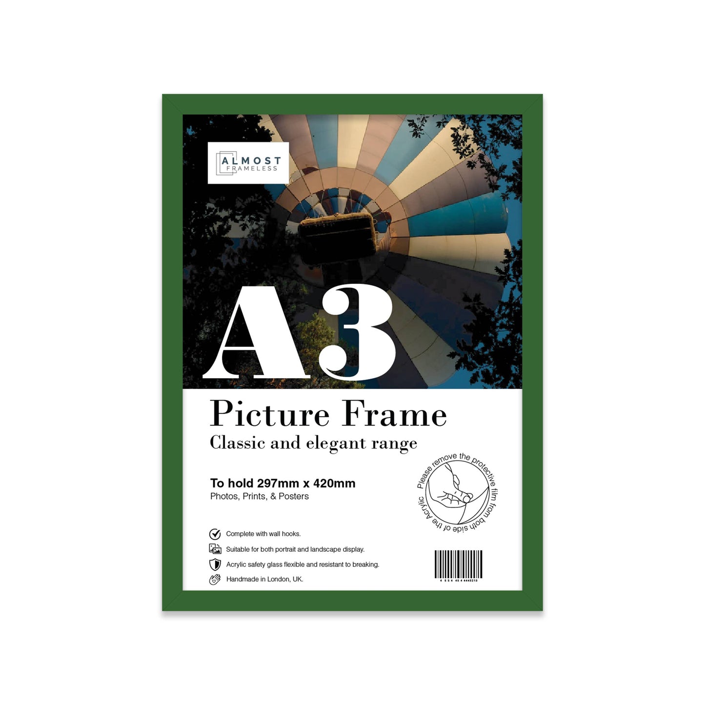 Green A3 Picture Frame