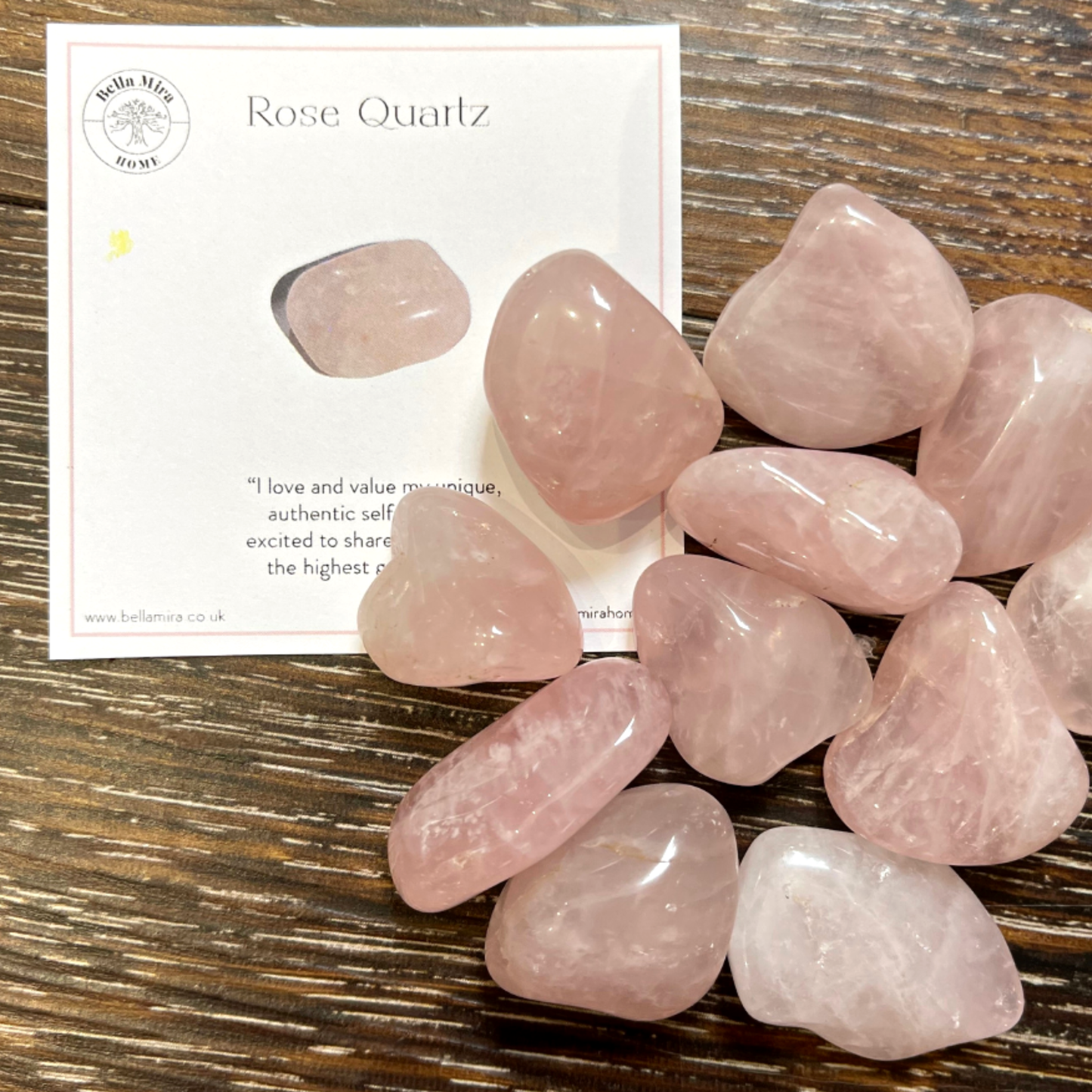 Rose Quartz Polished Tumble Stone