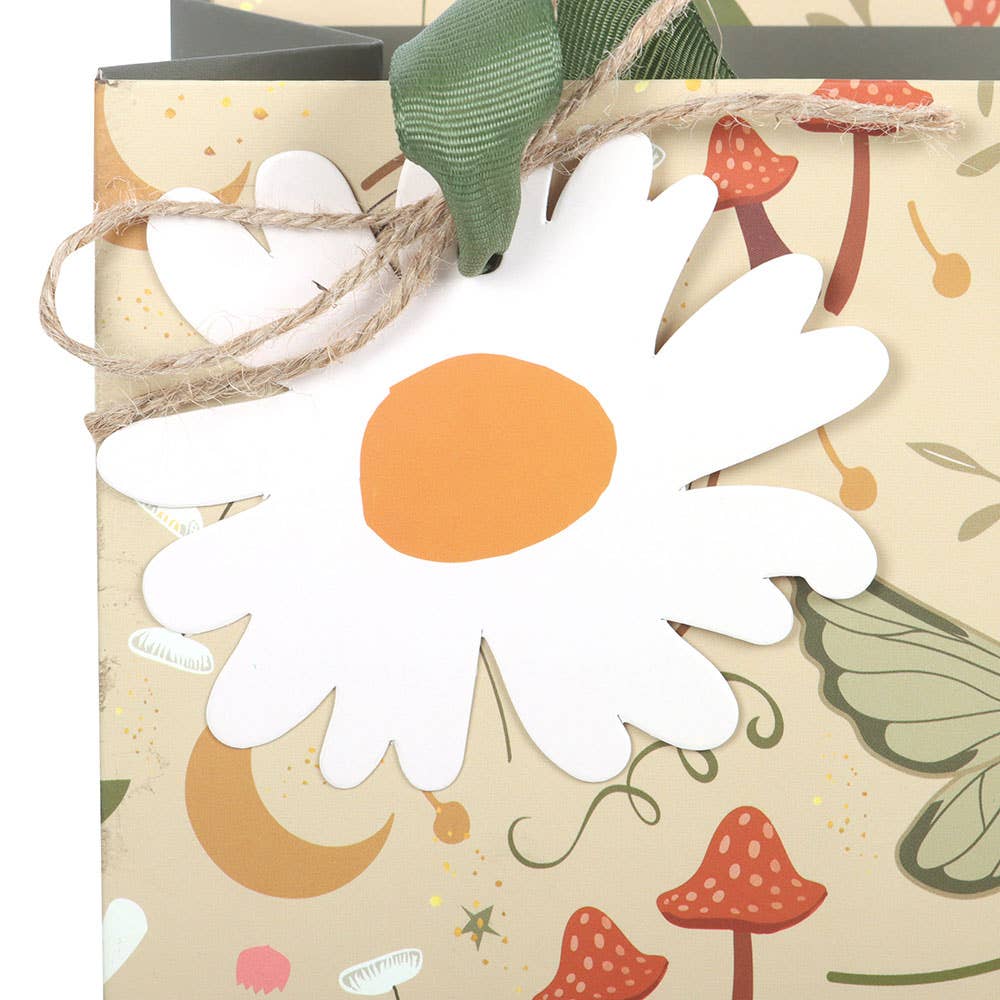 23cm Medium Fairy Folklore Print Gift Bag