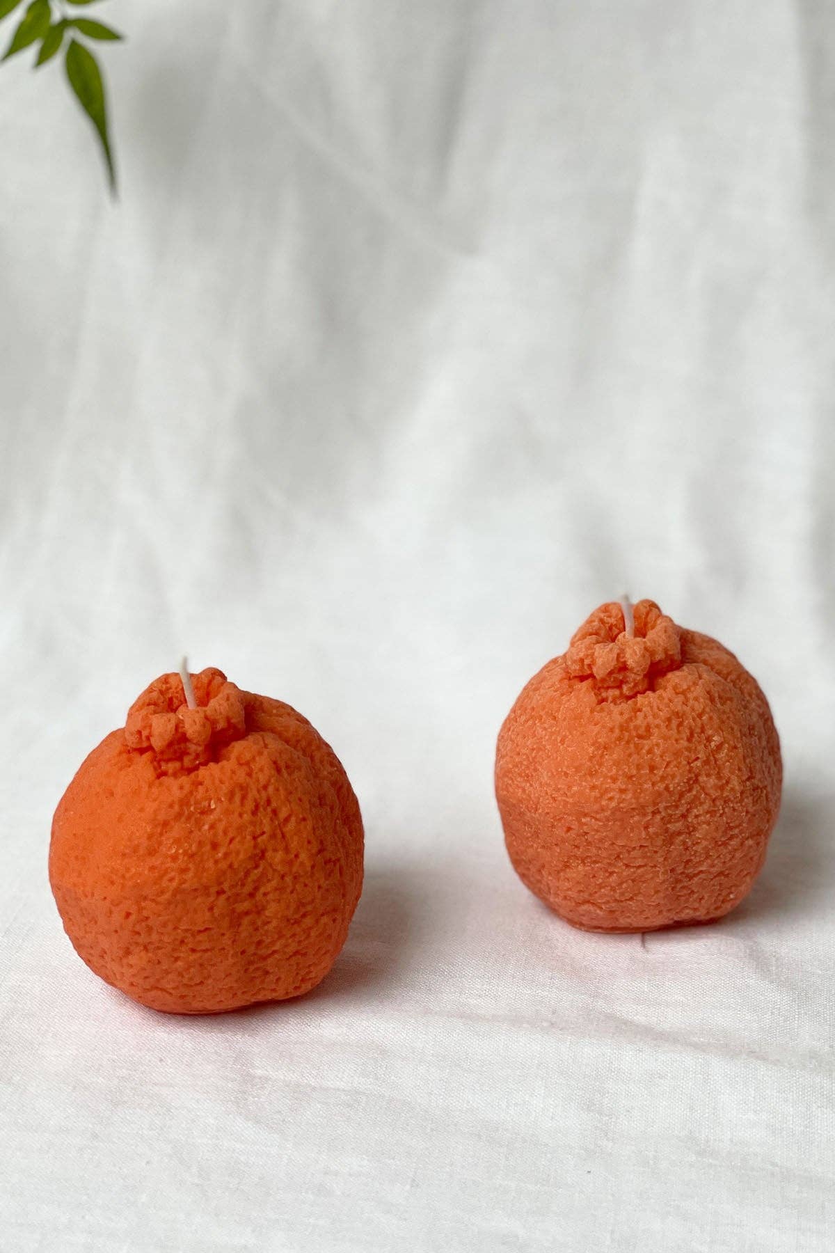Orange Shaped Candles