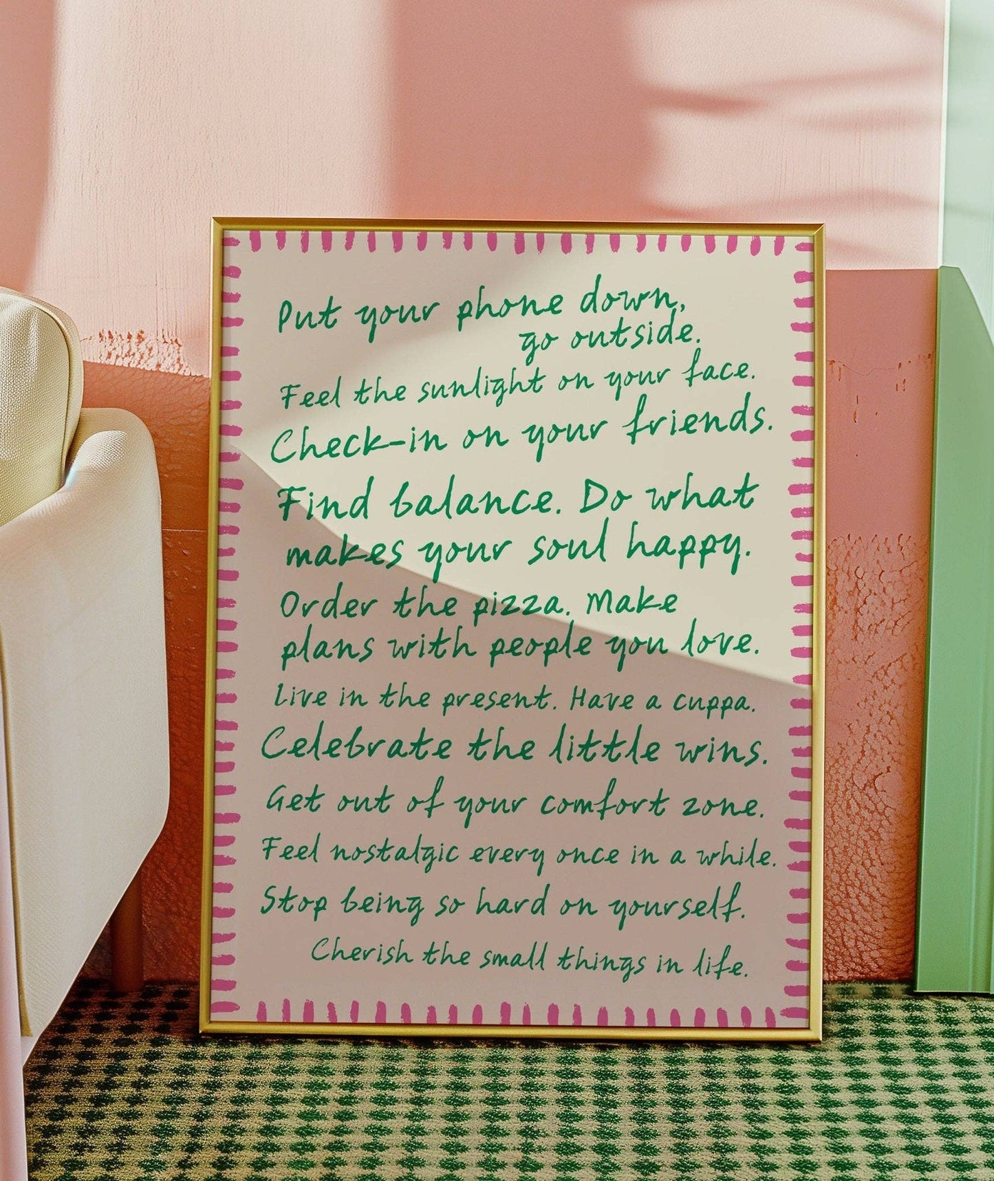 Feel Good Manifesto Print: A4
