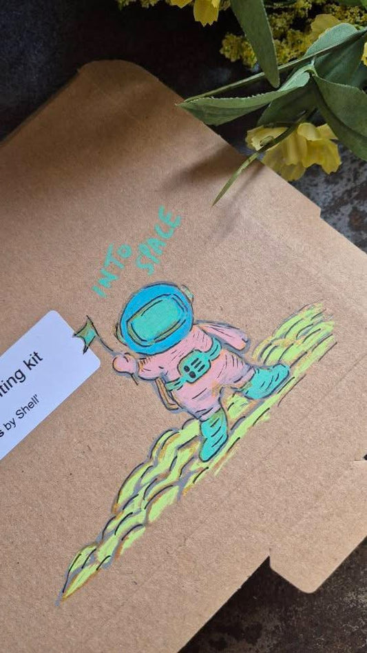 Clay Painting Kit - Into Space / Outer Space