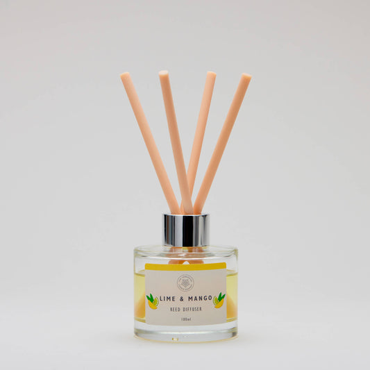 Lime & Mango Reed Diffuser | 100ml | Vegan Friendly