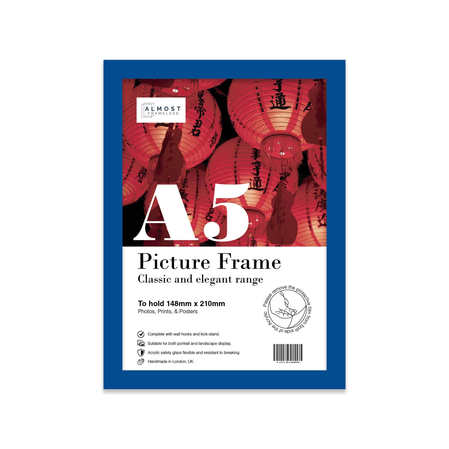 Blue A5 Picture Frame