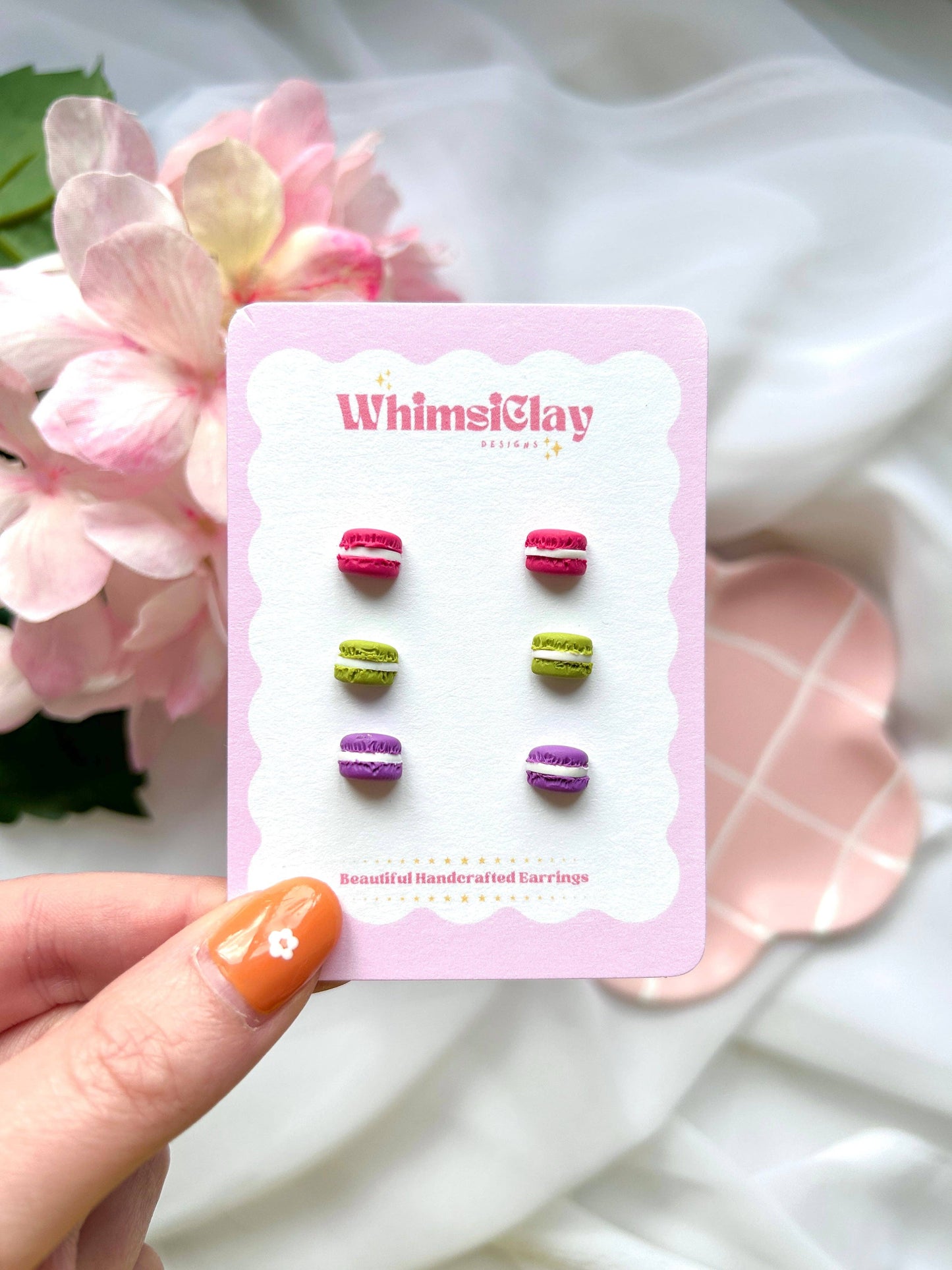 Macaroon Studs