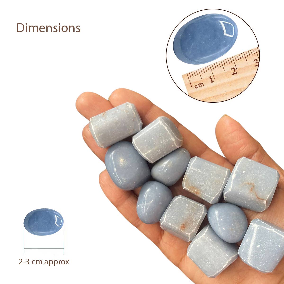 Angelite Tumble Stone