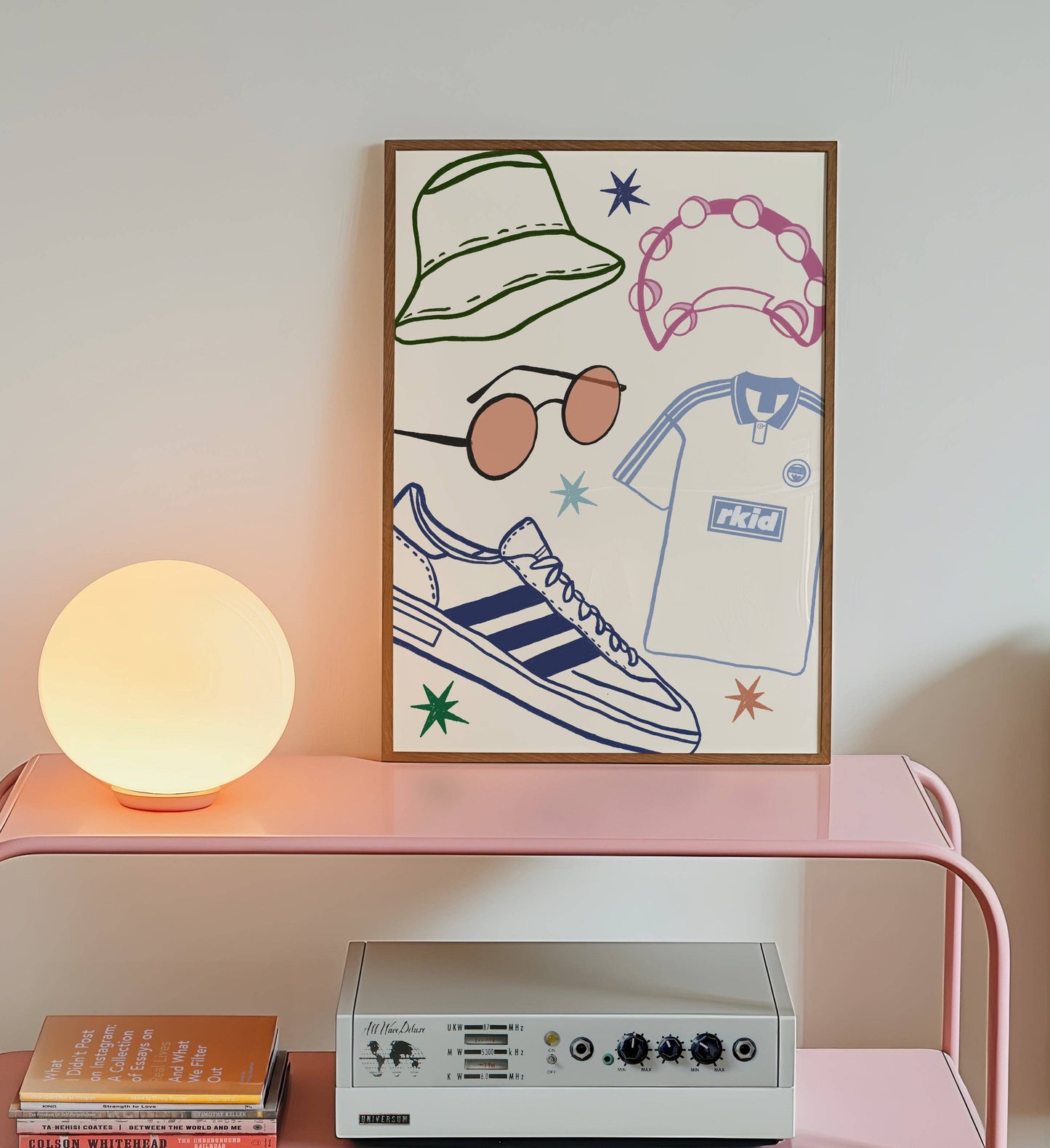 Rkid Oasis Illustration Print: A4