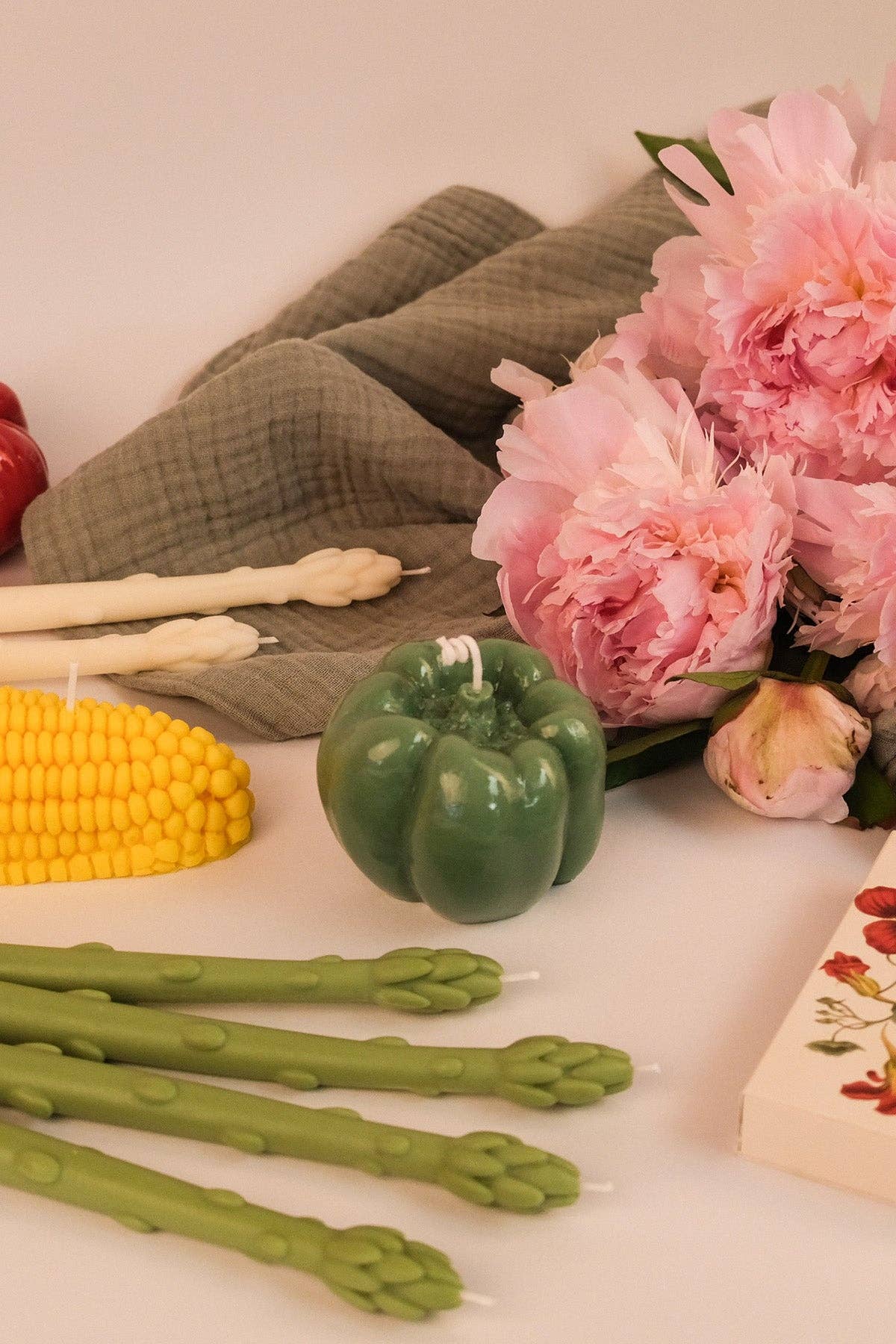 Bell Pepper Shaped Candle