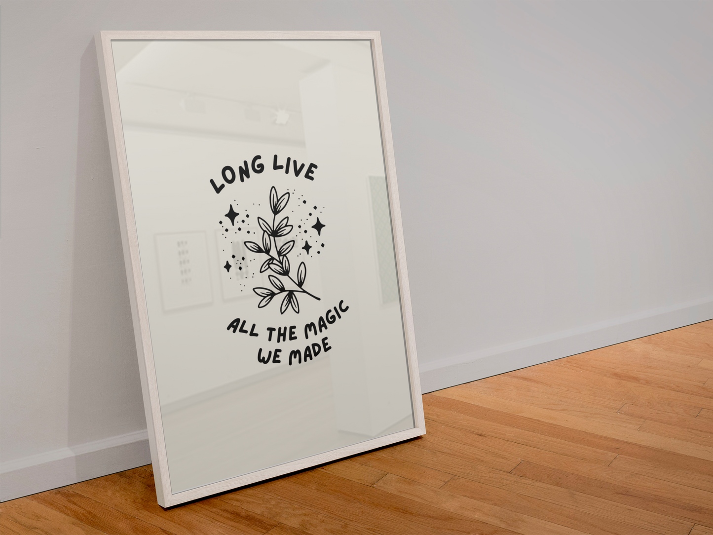 Long Live taylor swift inspired print: A4