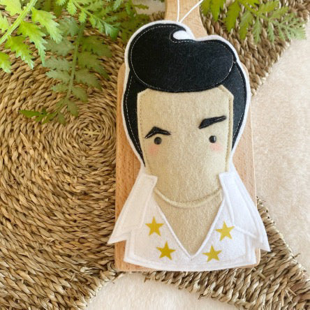Elvis Felt Decoration