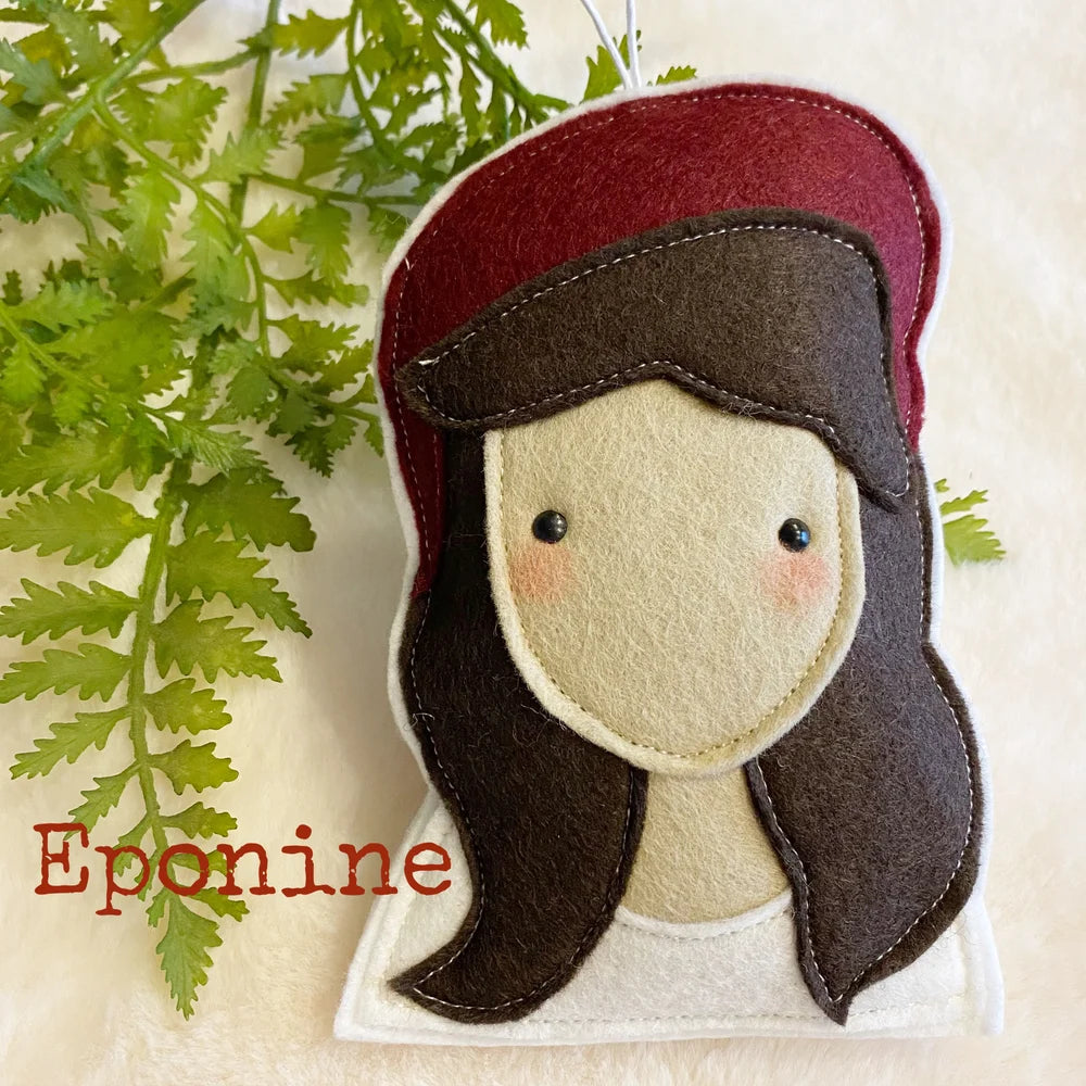 Eponine Les Miserables Felt Decoration