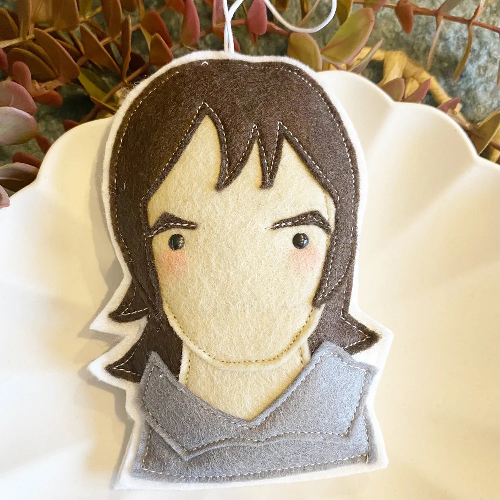 Noel / Liam Gallagher Felt Decoration