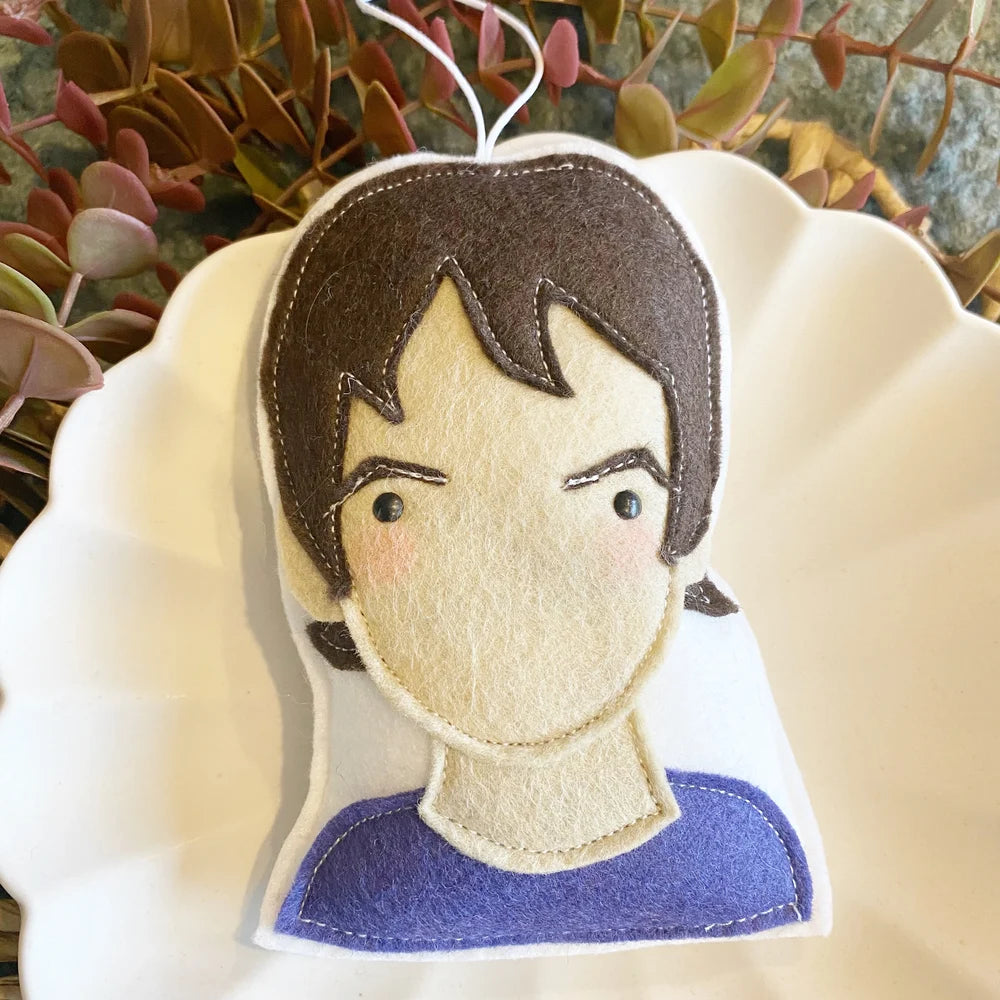 Noel / Liam Gallagher Felt Decoration