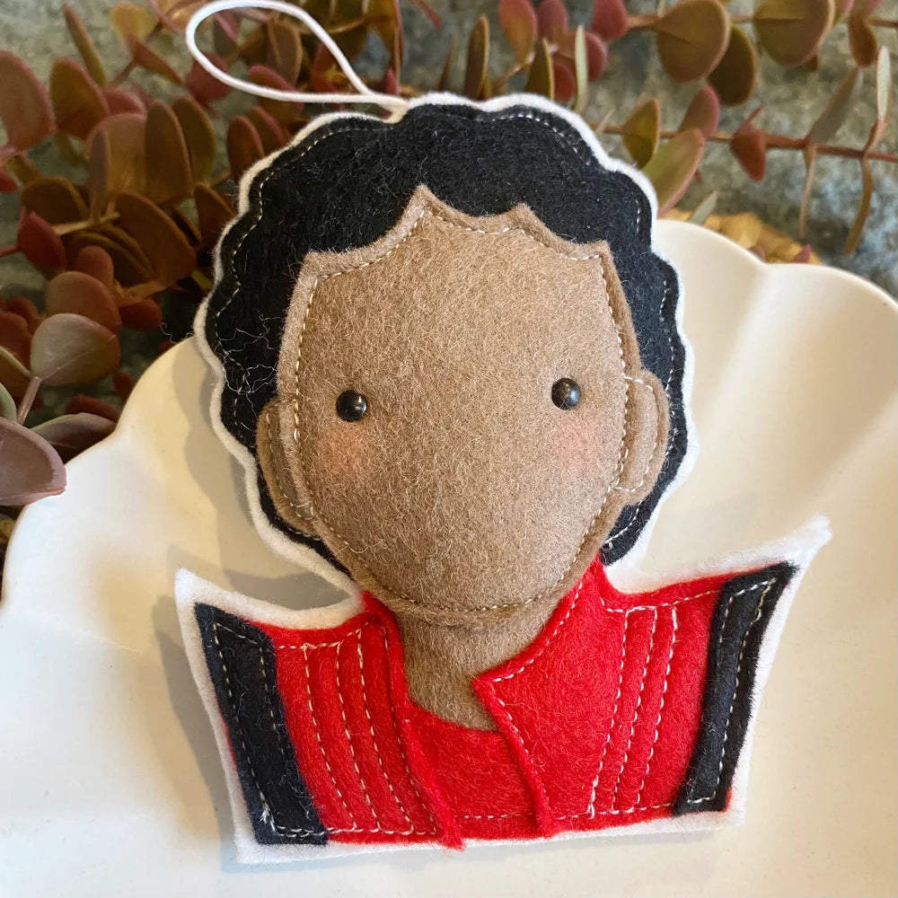 Michael Jackson Felt Decoration