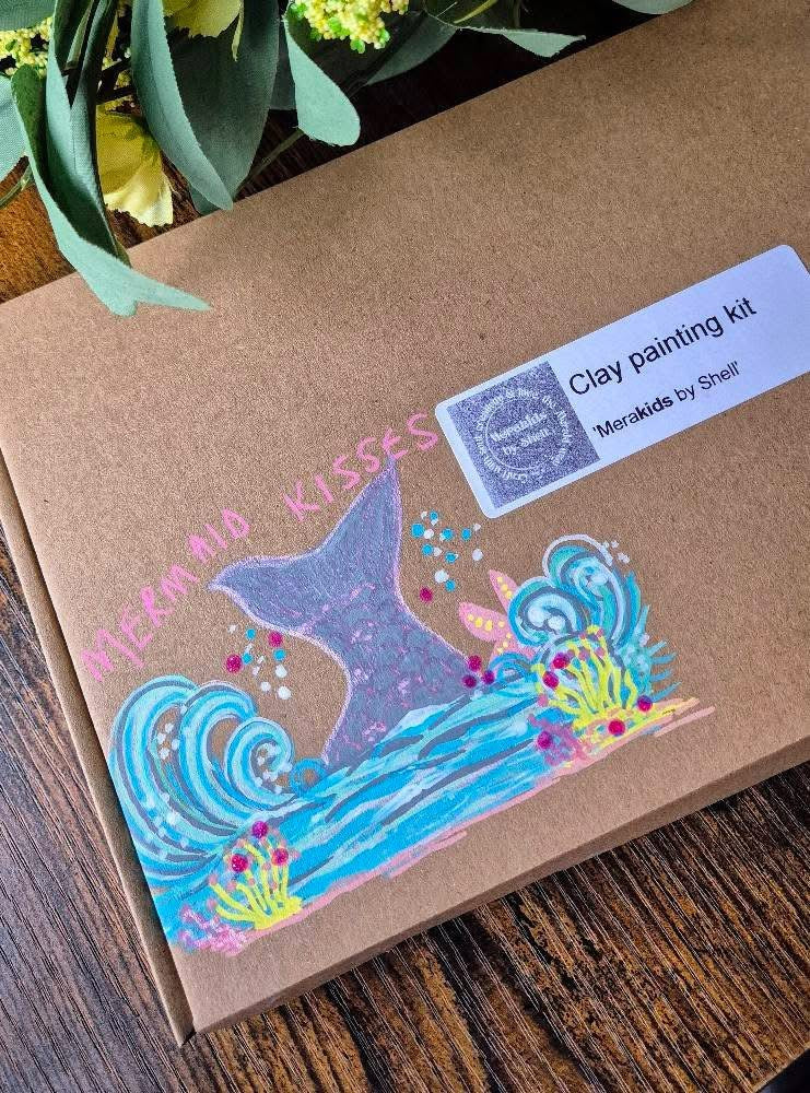 Clay Painting Kit - Mermaid Kisses