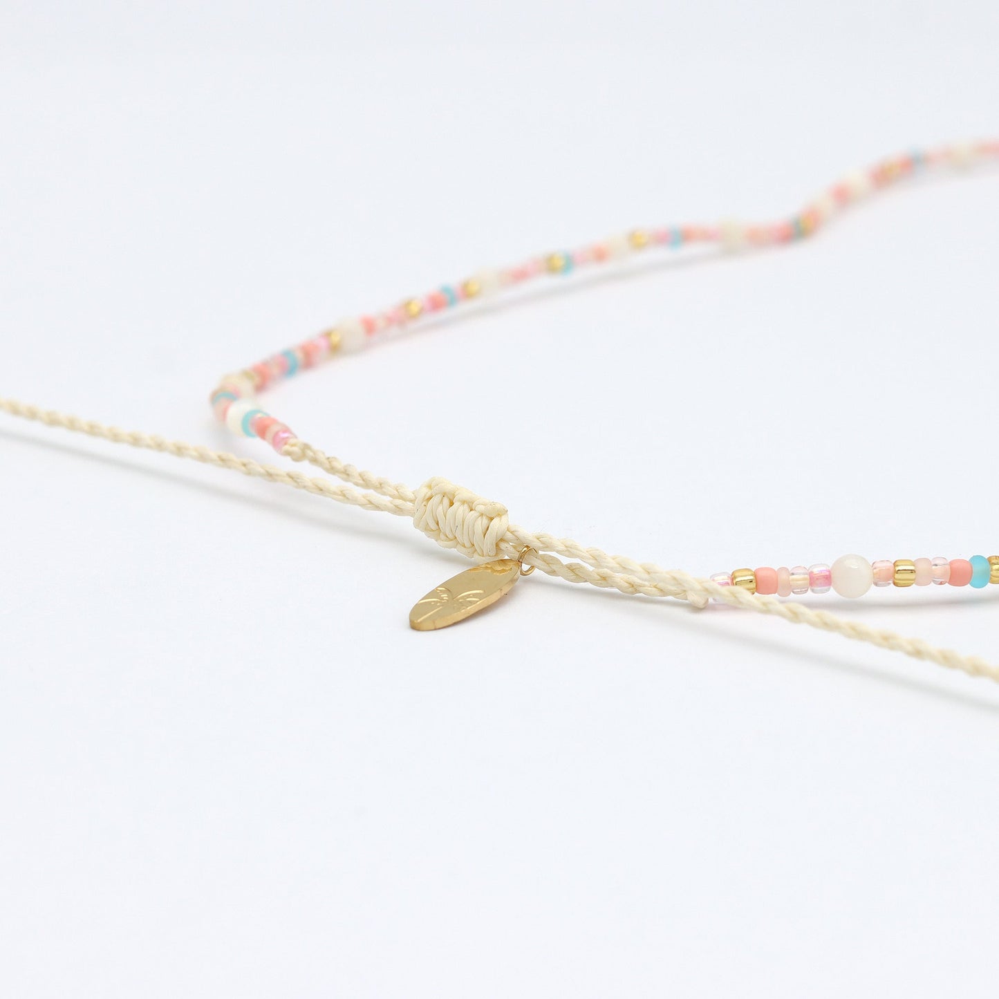 Surya Golden Beaded Necklace