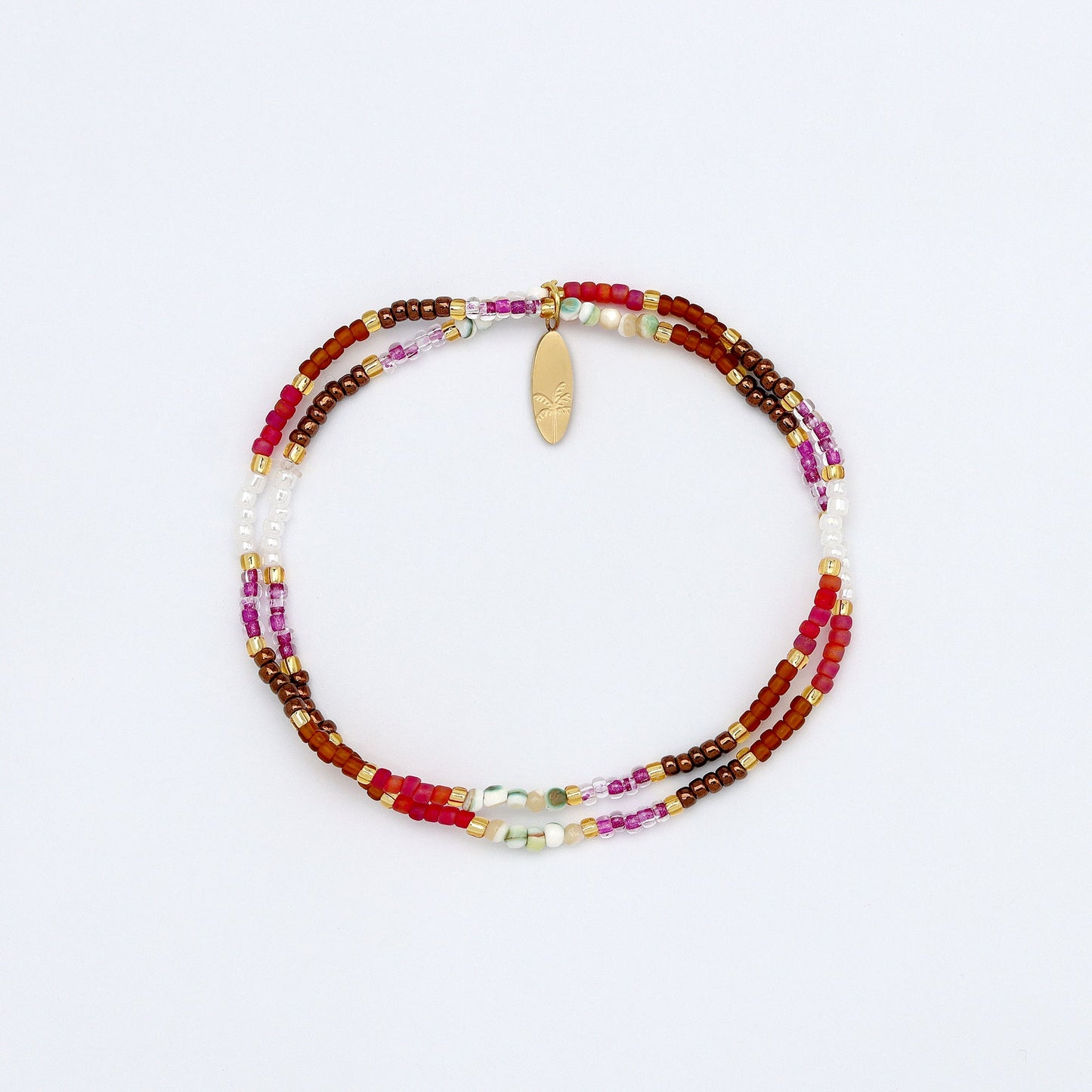 Berkilau Warm Tone Beaded Bracelet