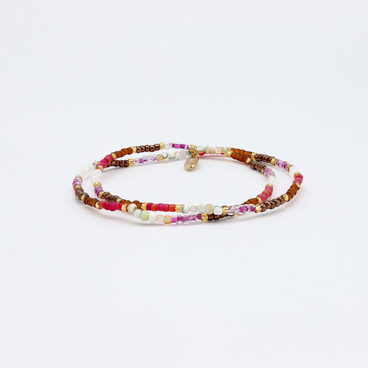 Berkilau Warm Tone Beaded Bracelet