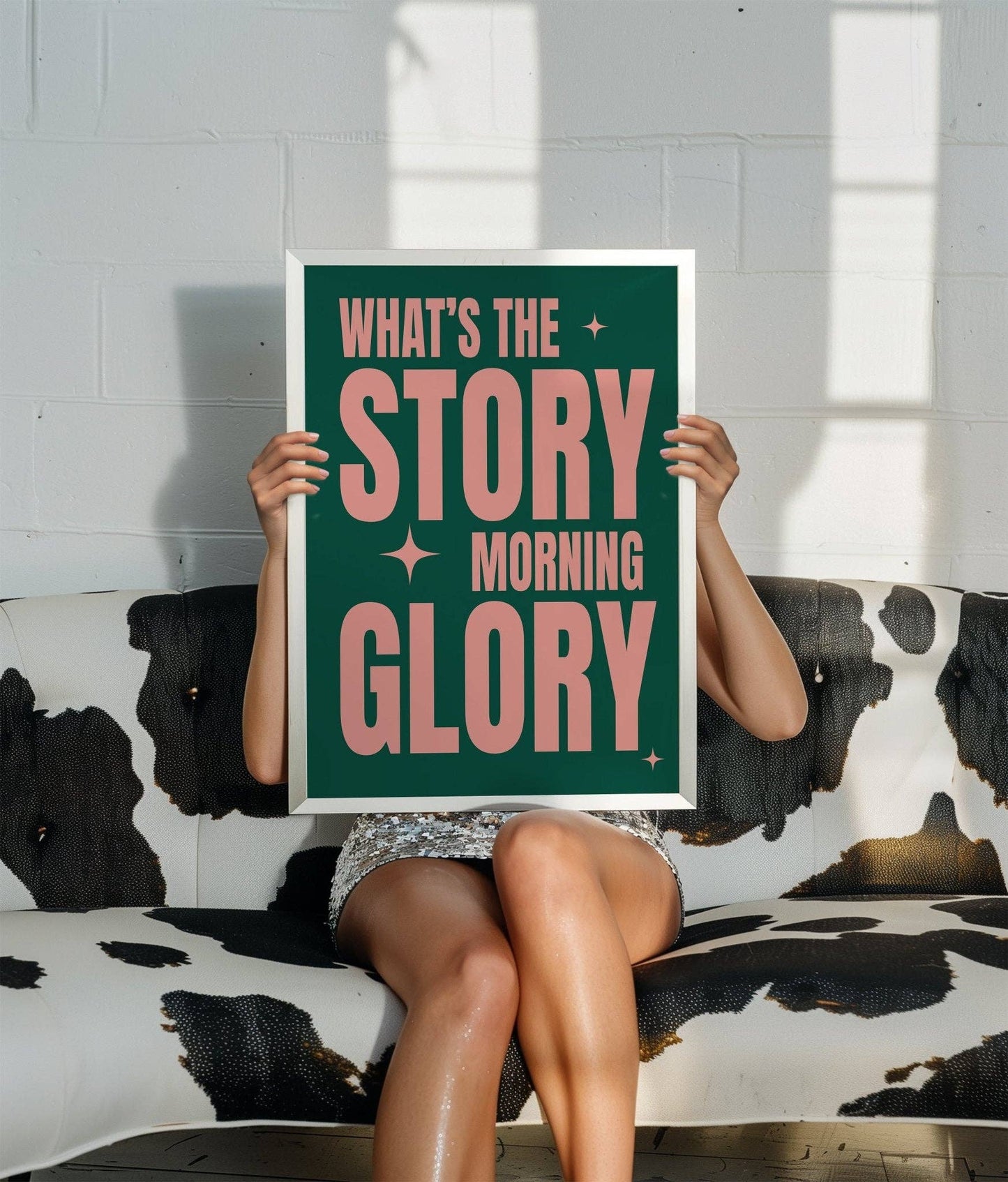 Morning Glory Print: A4