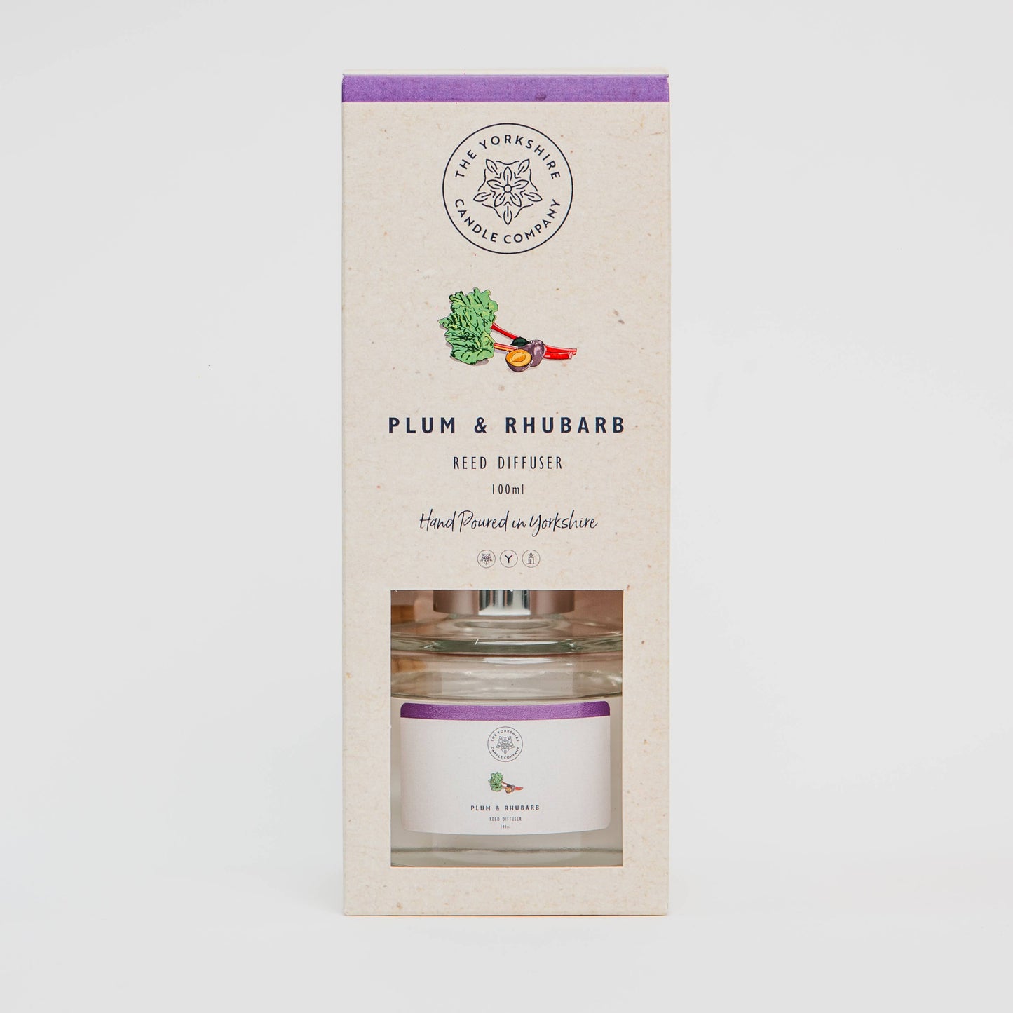 Plum & Rhubarb Reed Diffuser | Vegan Friendly