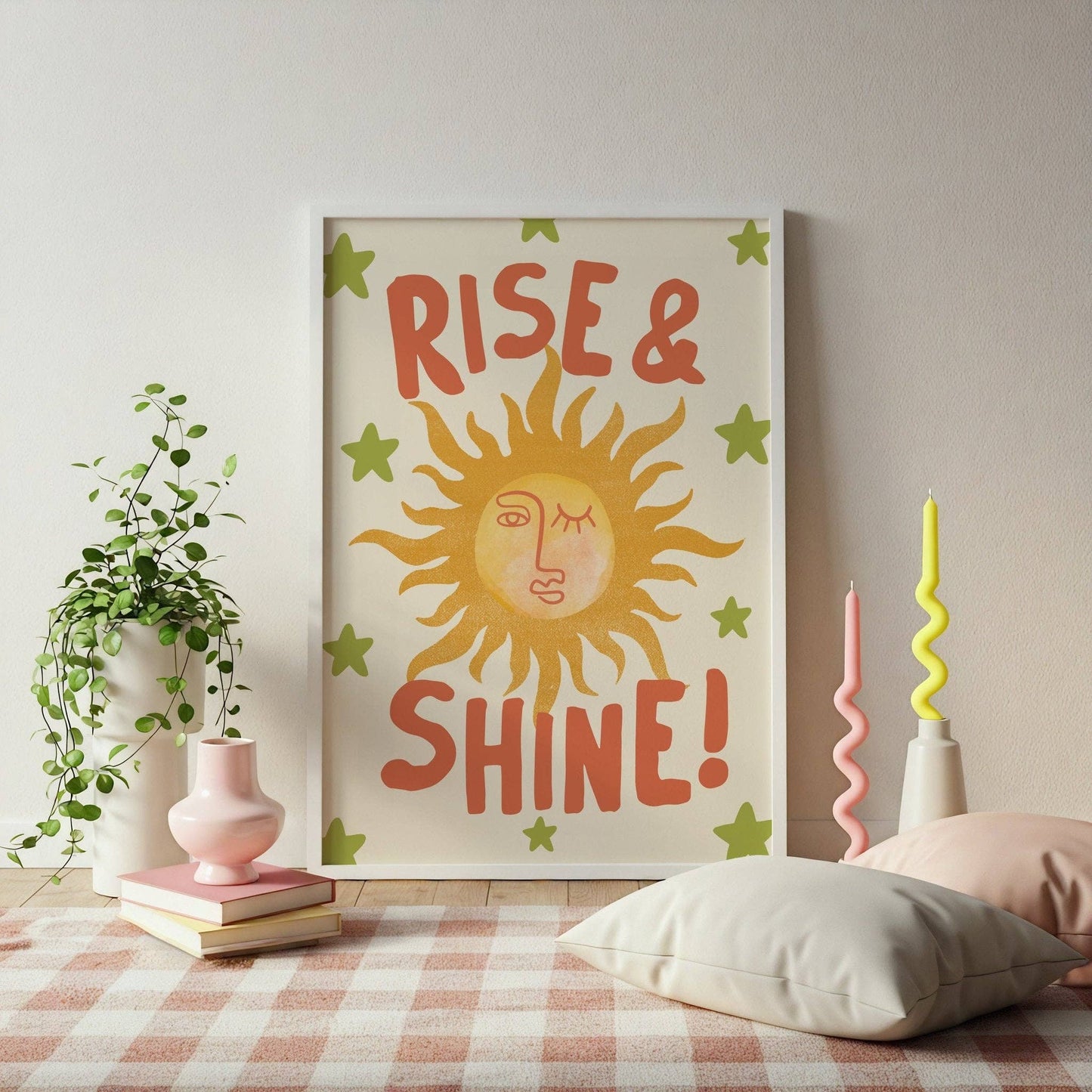 Rise & Shine Boho Print: A4