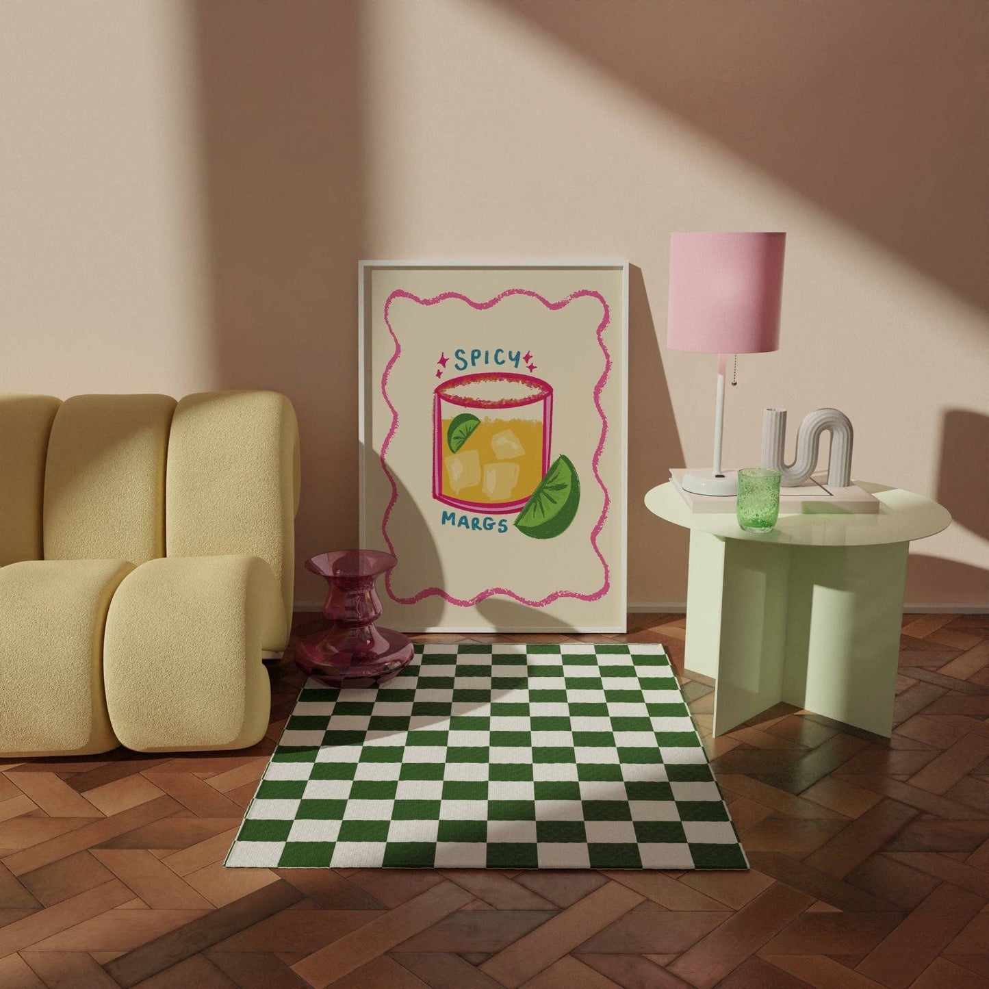Spicy Margs Cocktail Print: A4