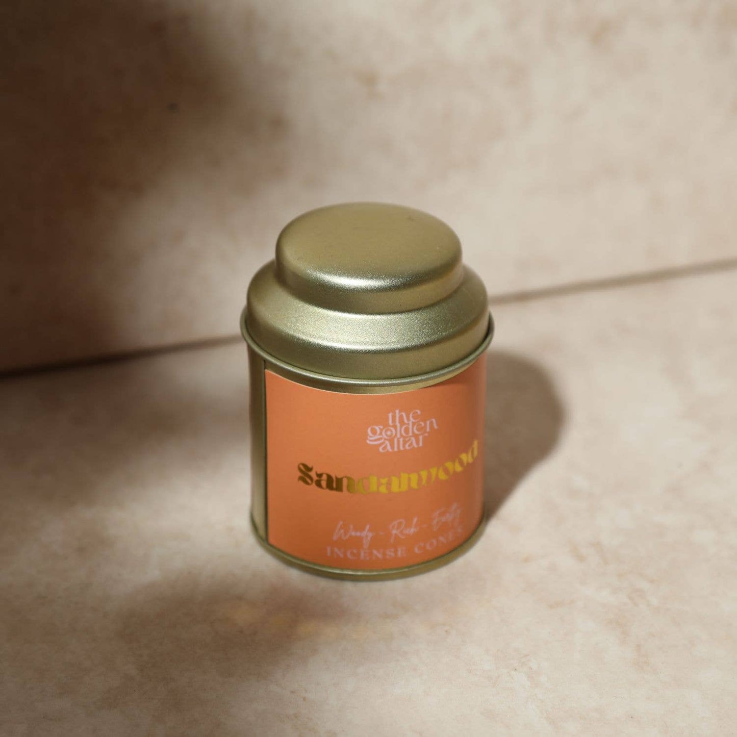 Aromatherapy Incense Cones Tin