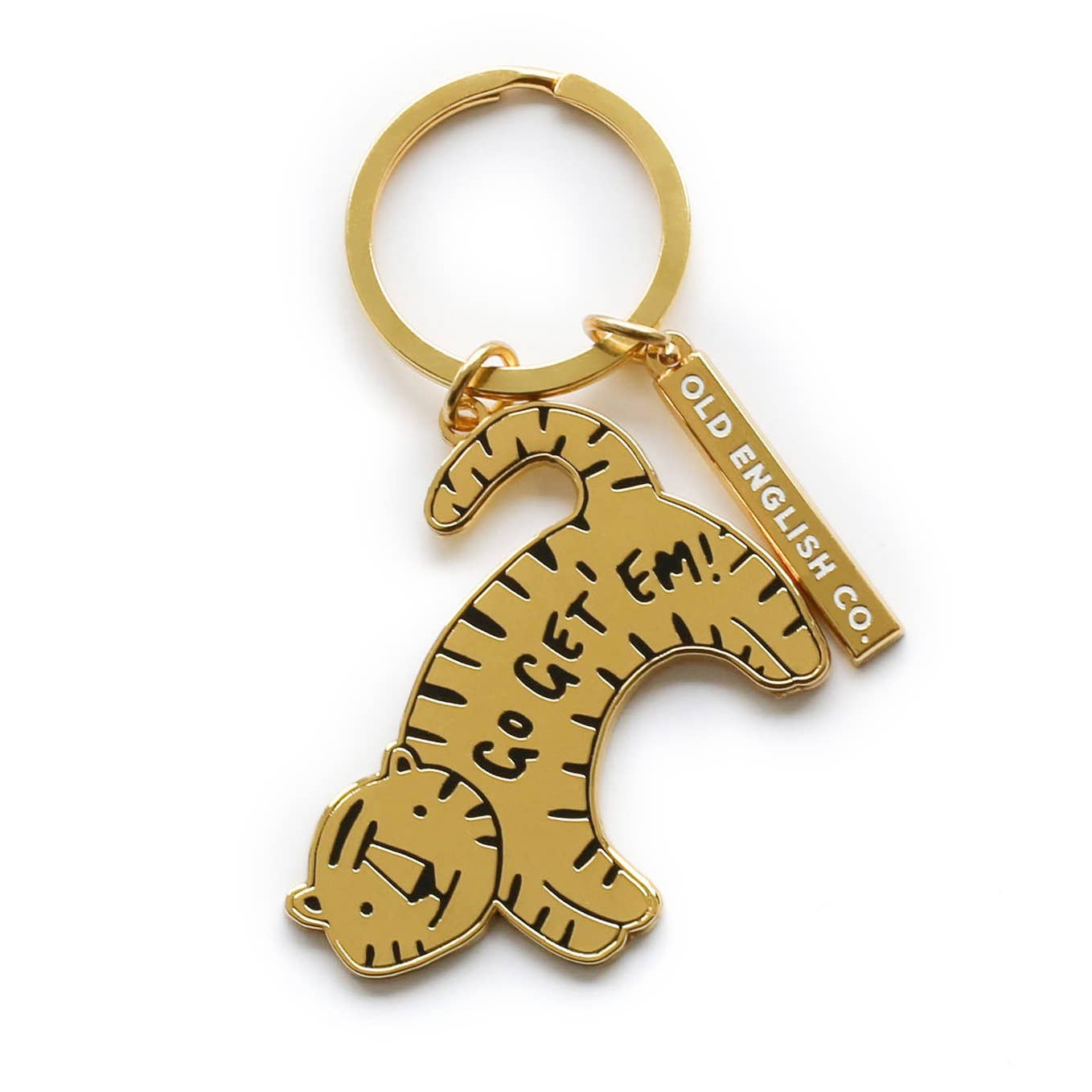 Tiger Keychain - Housewarming Gift Keyring for New Home