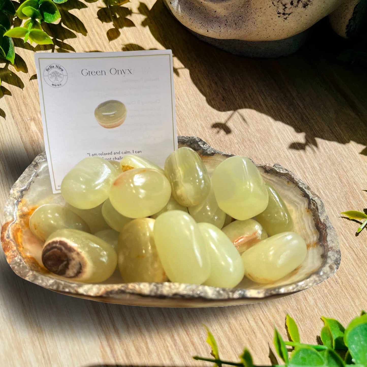 Green Onyx Tumble Stone