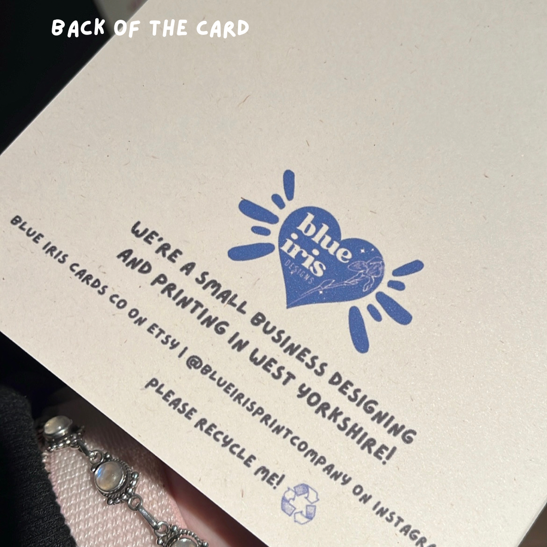 Milf A6/5x7 Card: Card Clasp (Plastic Free) / A6