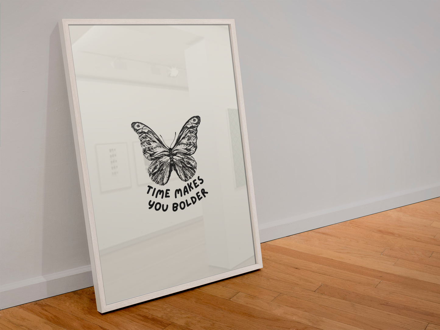 Time makes you bolder Fleetwood Mac inspired Print: A4