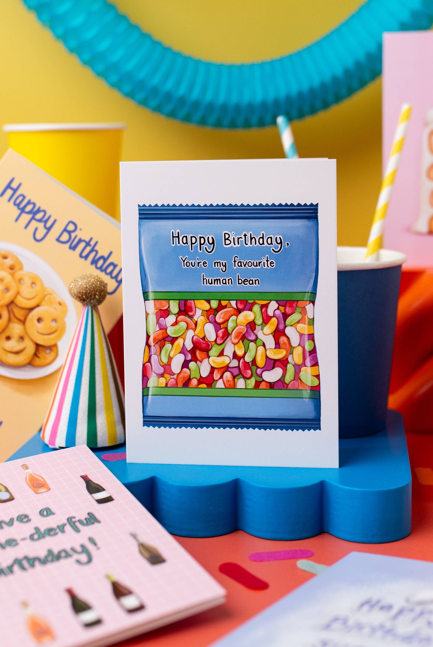 You're My Favourite Bean Love Funny Greeting Card